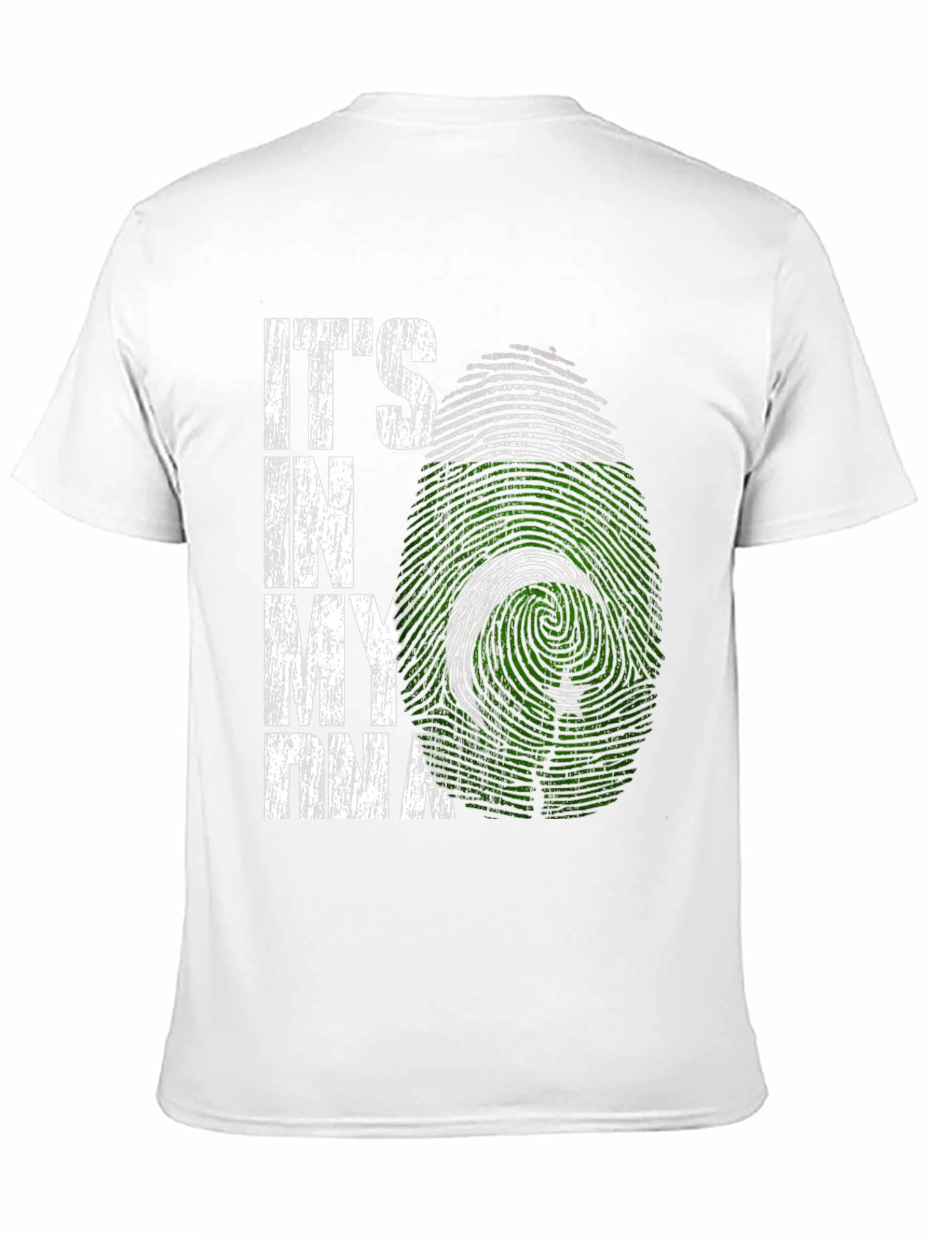 Pakistan DNA T-Shirt - Green & White Flag
