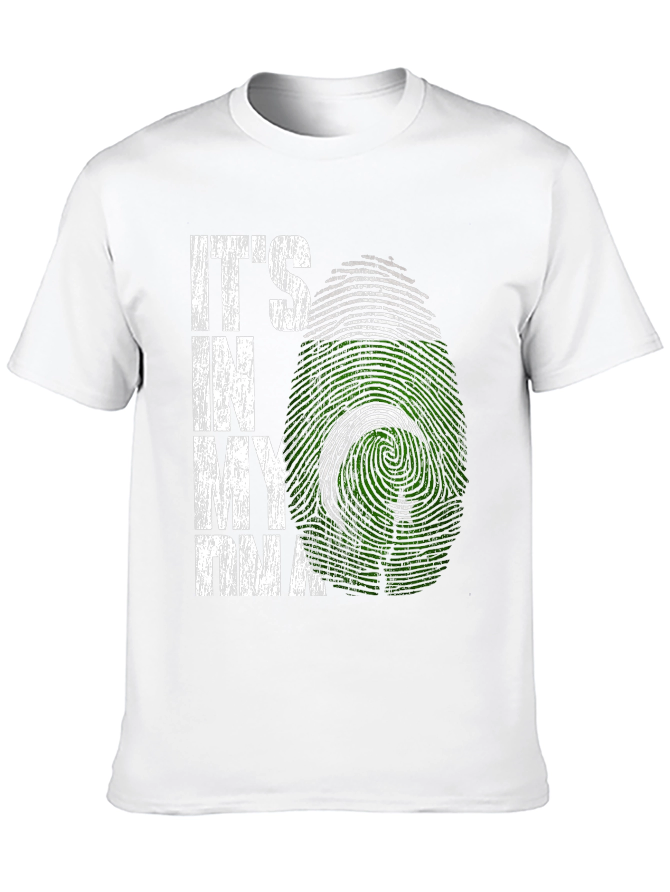 Pakistan DNA T-Shirt - Green & White Flag