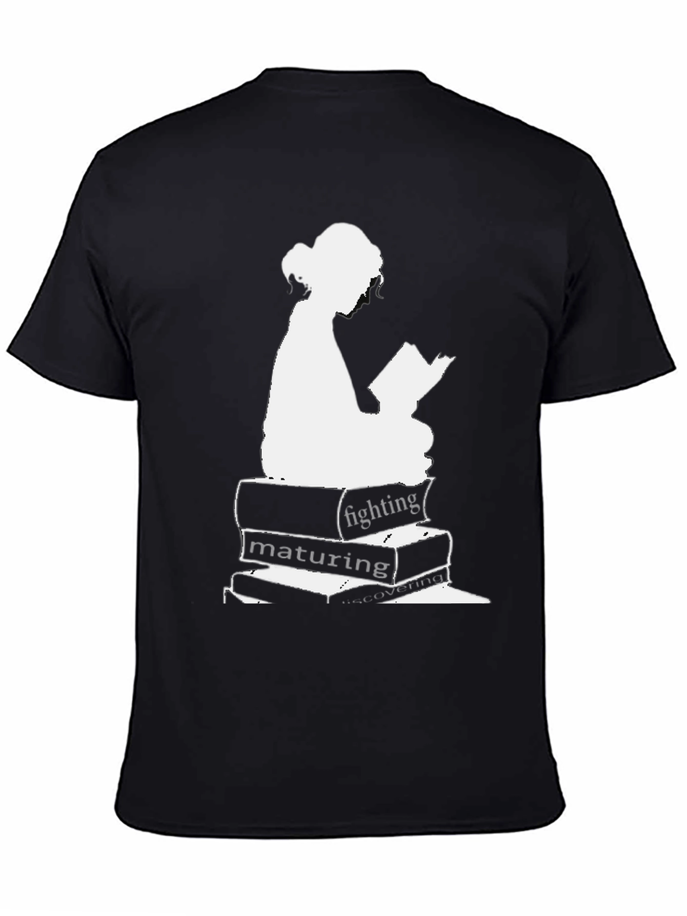 Bookworm T-Shirt - Fighting Maturing Discovering