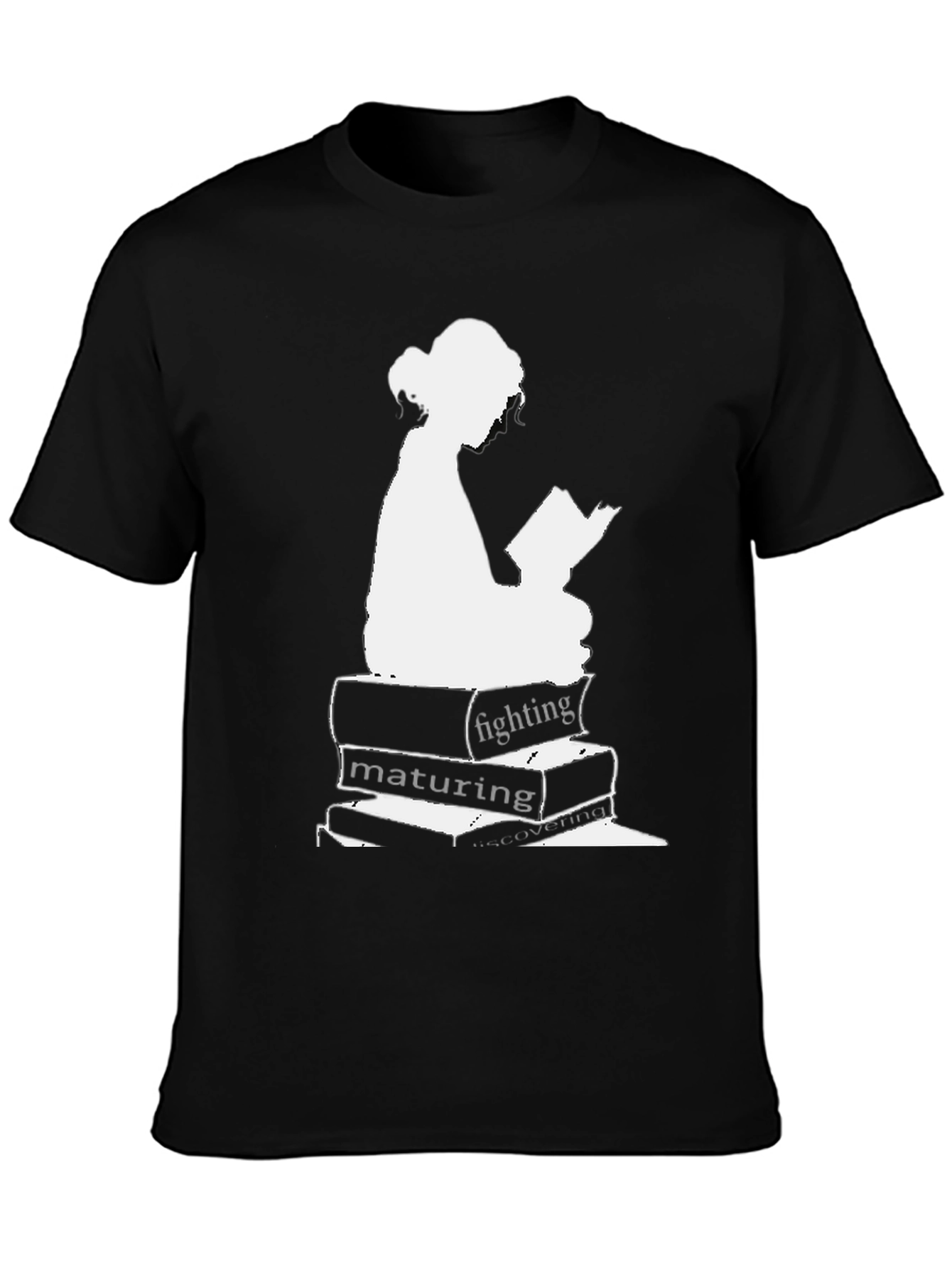 Bookworm T-Shirt - Fighting Maturing Discovering