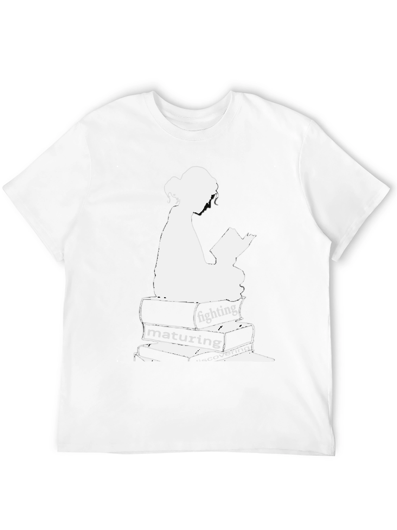 Bookworm T-Shirt - Fighting Maturing Discovering