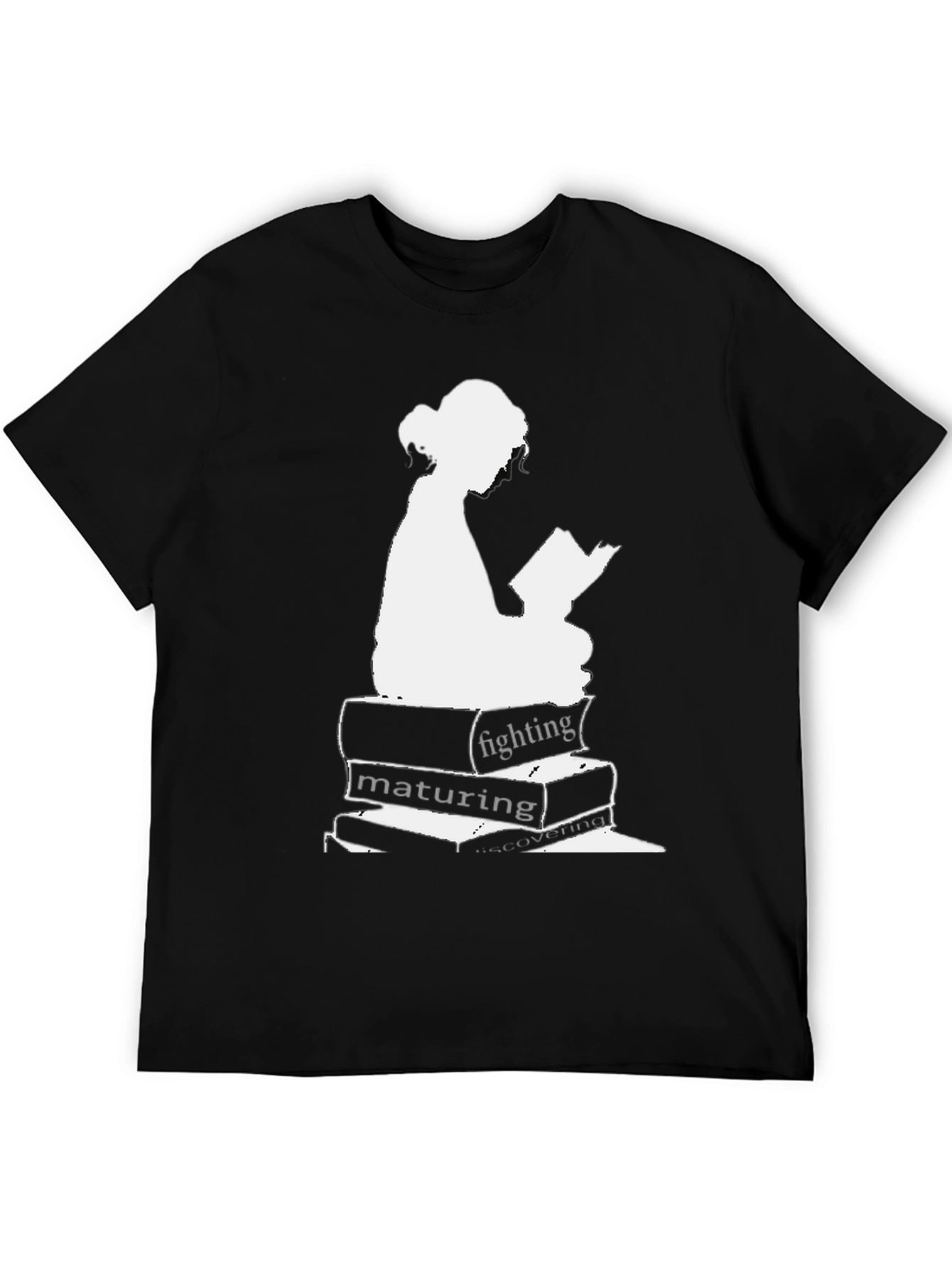 Bookworm T-Shirt - Fighting Maturing Discovering