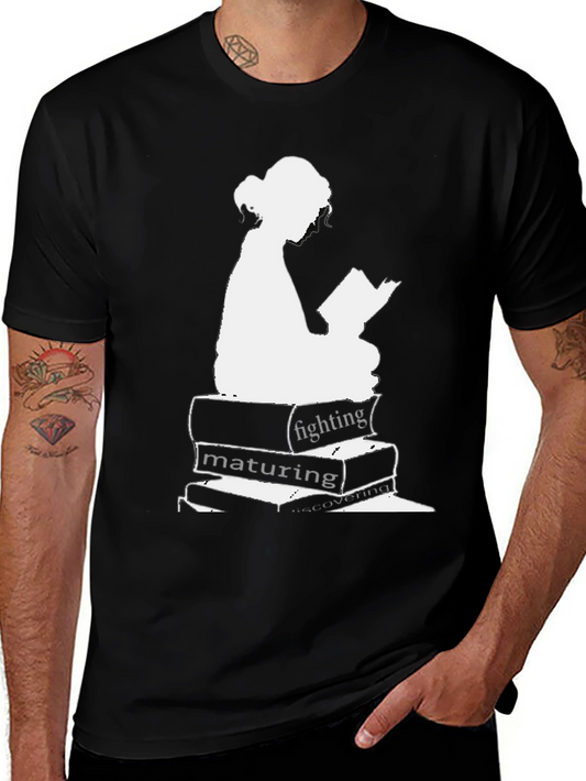 Bookworm T-Shirt - Fighting Maturing Discovering
