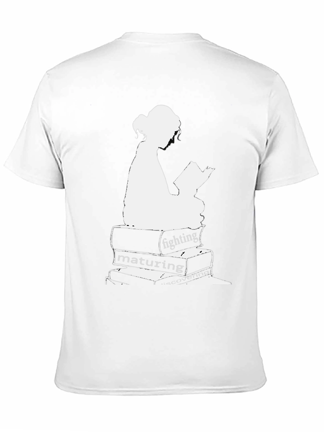 Bookworm T-Shirt - Fighting Maturing Discovering