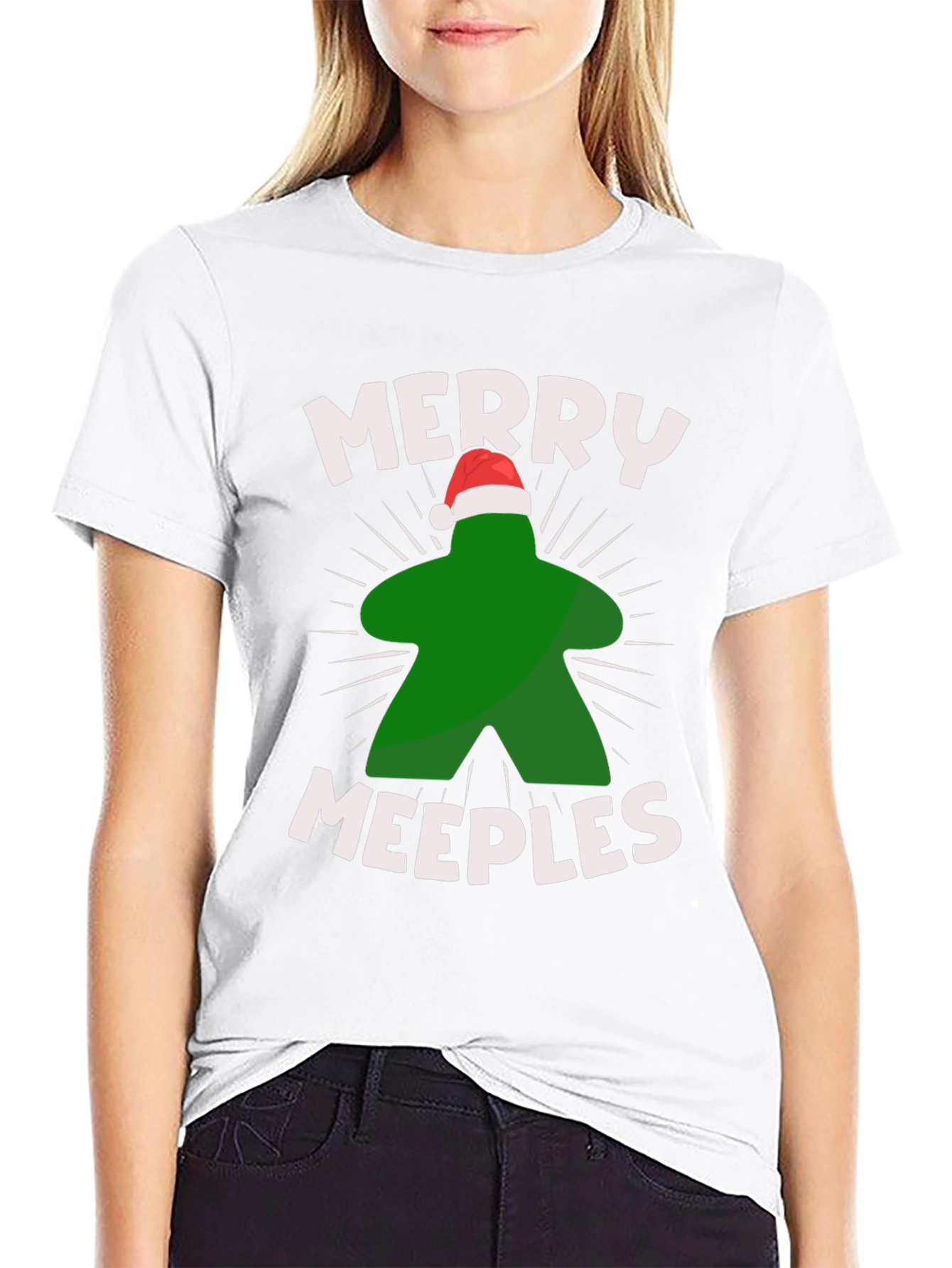 Merry Meeples Holiday T-Shirt