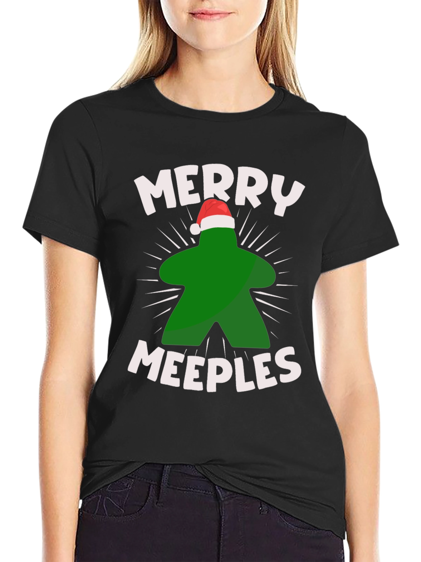 Merry Meeples Holiday T-Shirt