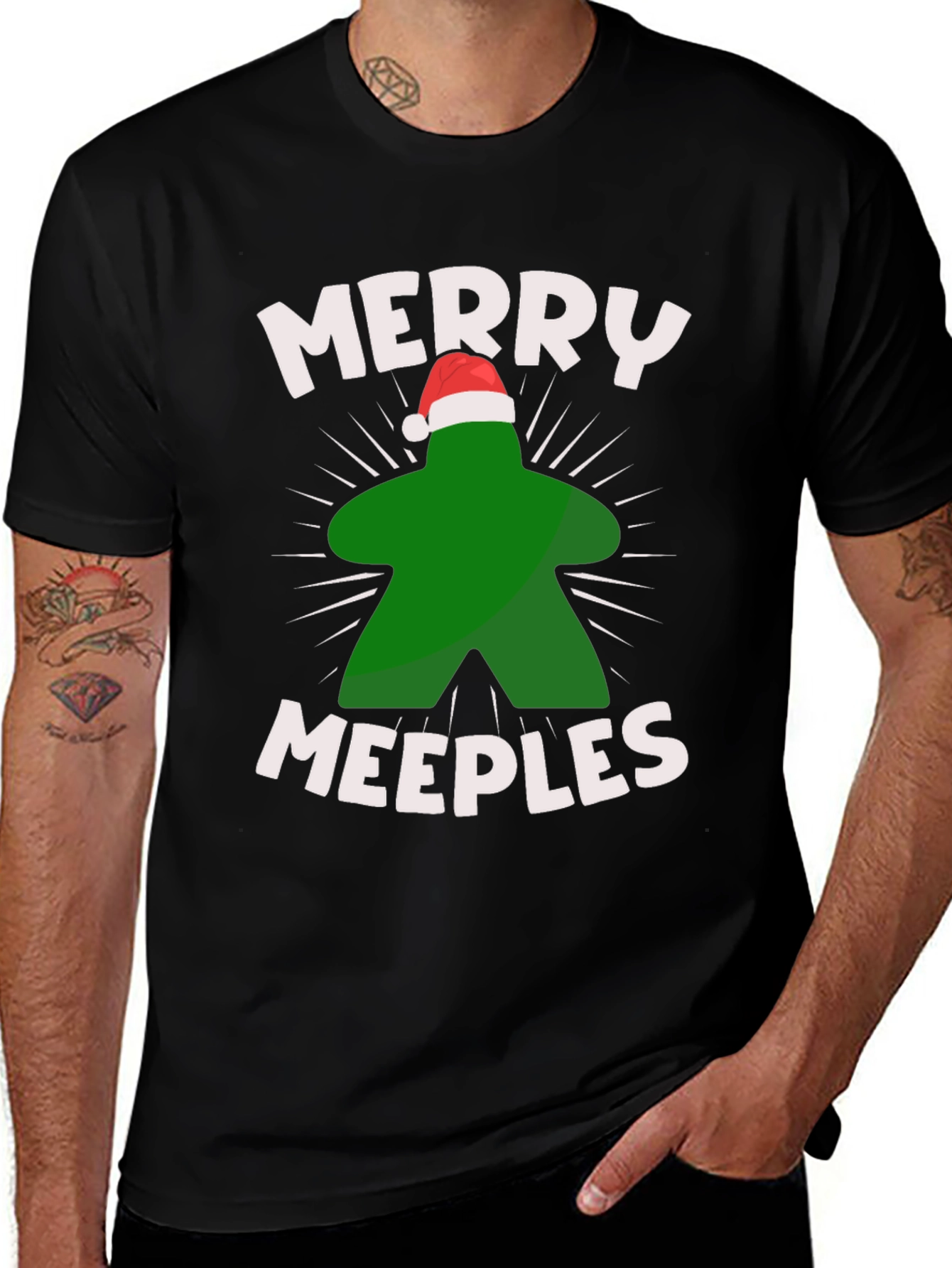 Merry Meeples Holiday T-Shirt