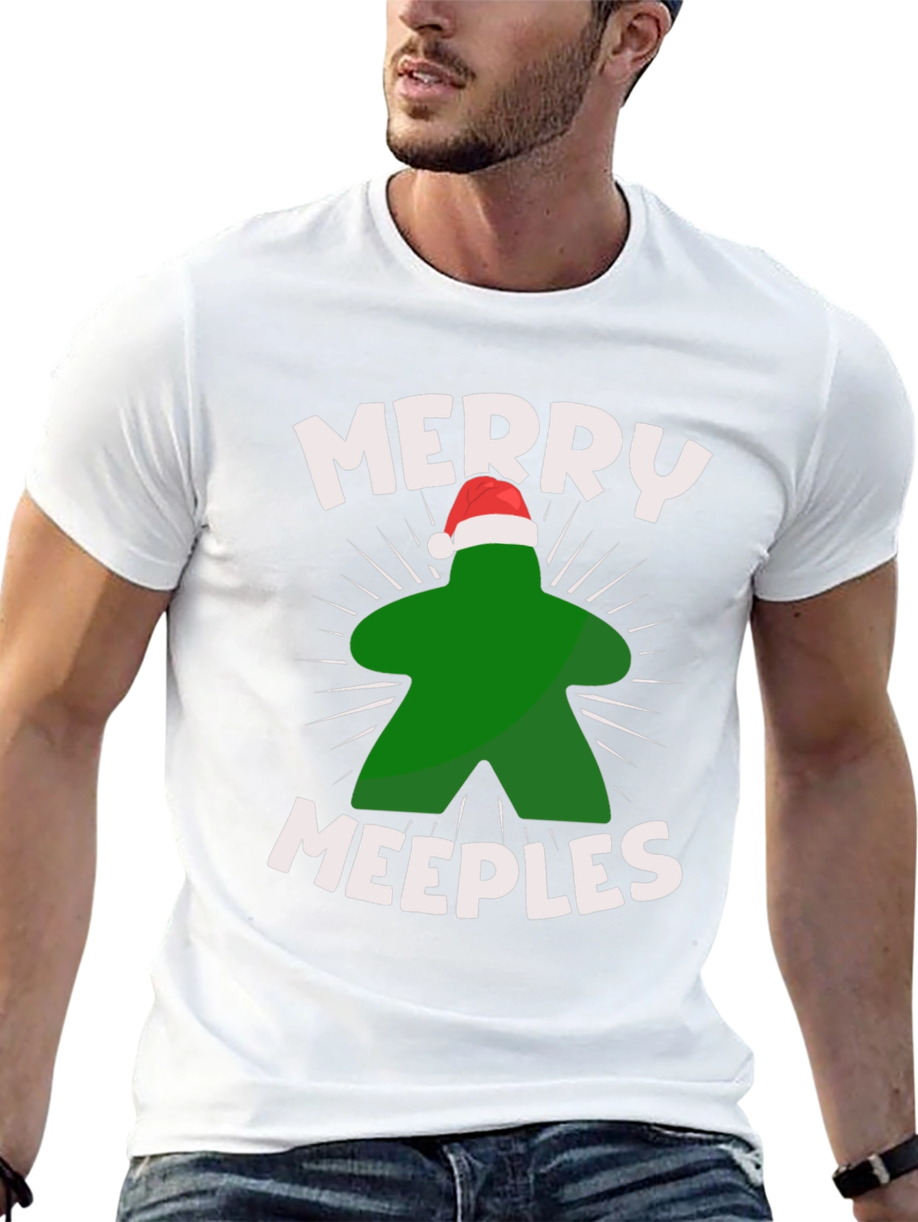 Merry Meeples Holiday T-Shirt