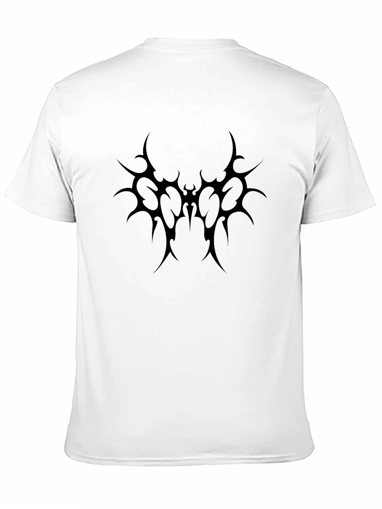 Tribal Graphic Black T-Shirt - Edgy Streetwear