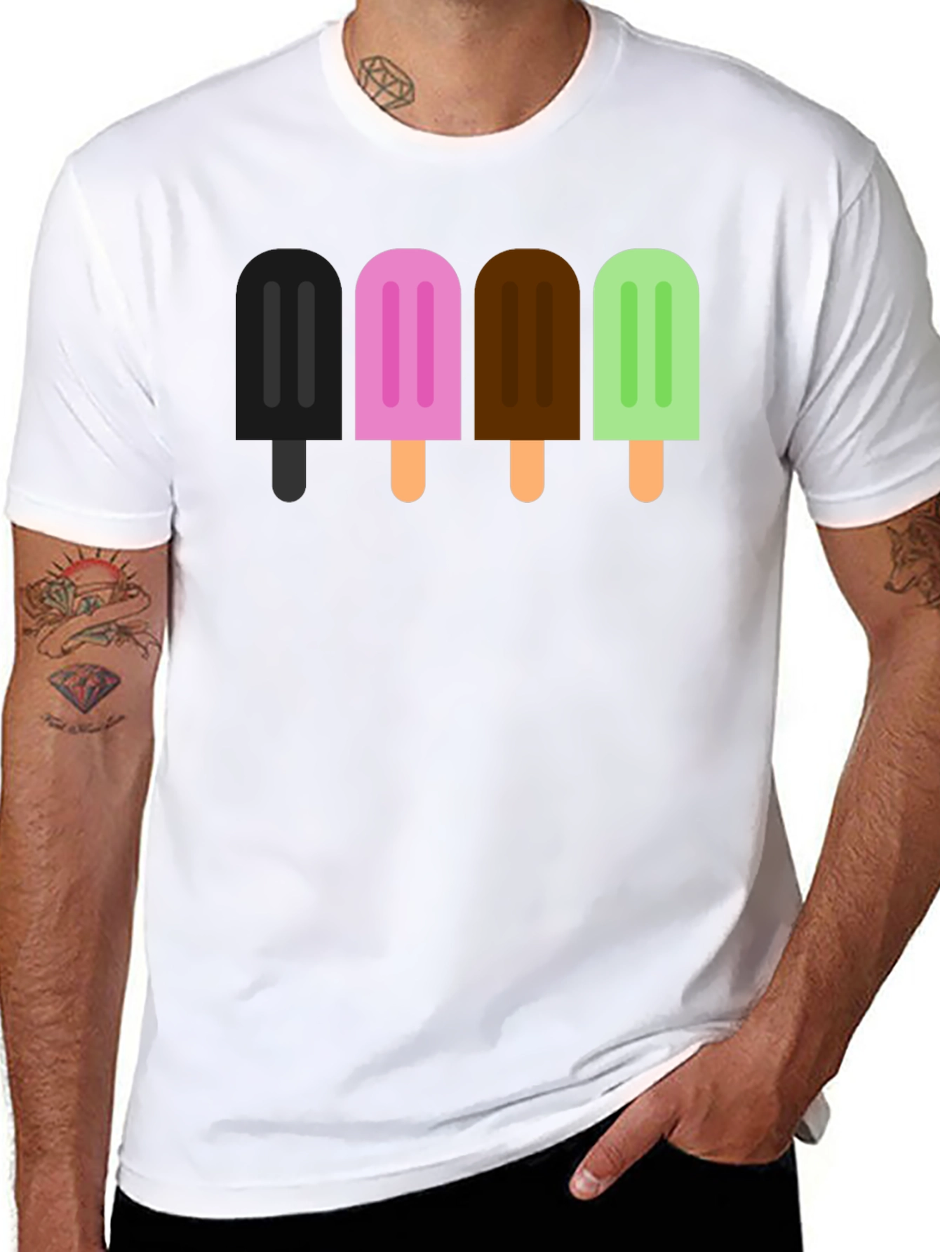 Fun Popsicle Graphic Tee - Stylish & Comfy