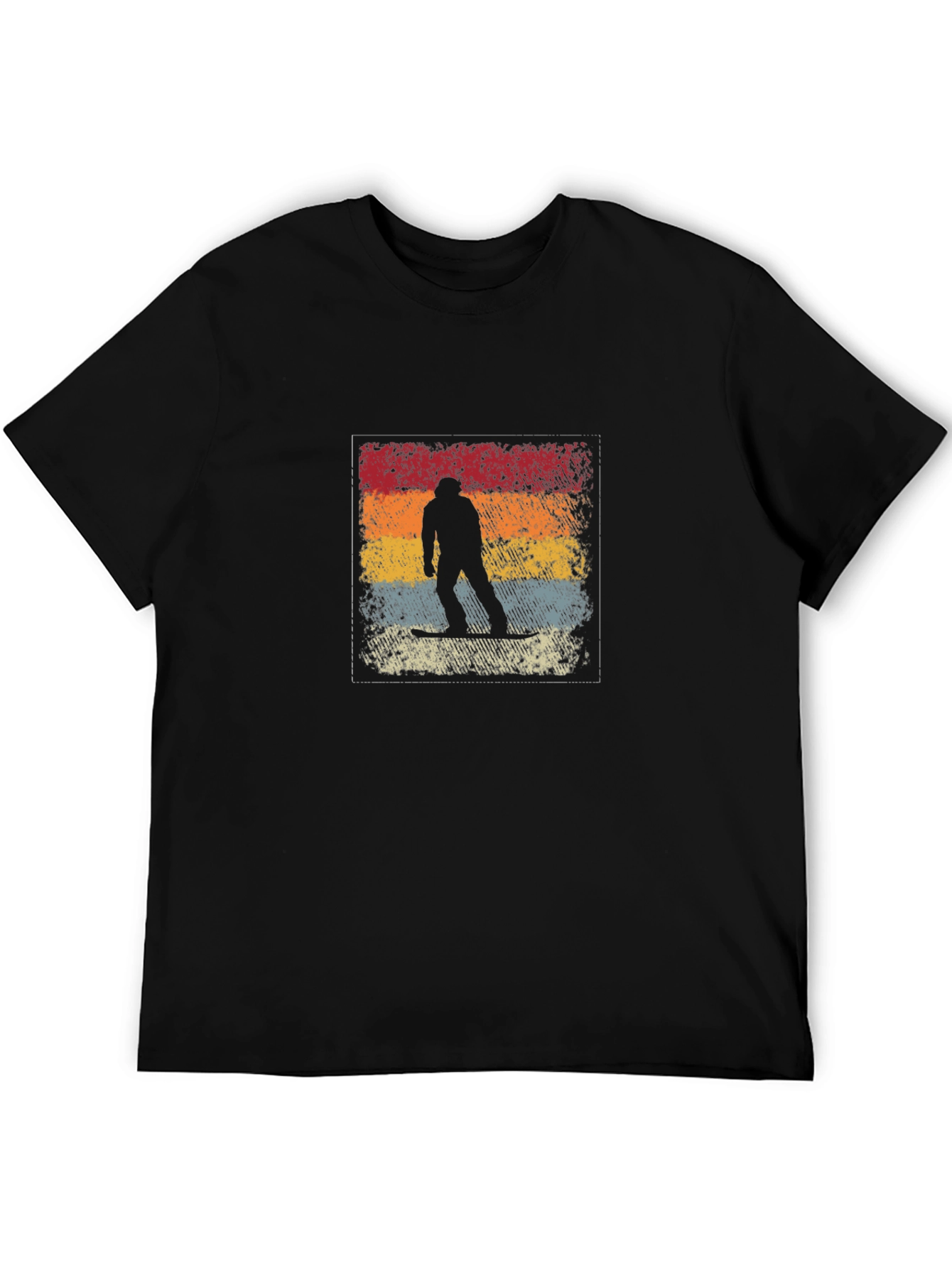 Retro Snowboarder Graphic Tee
