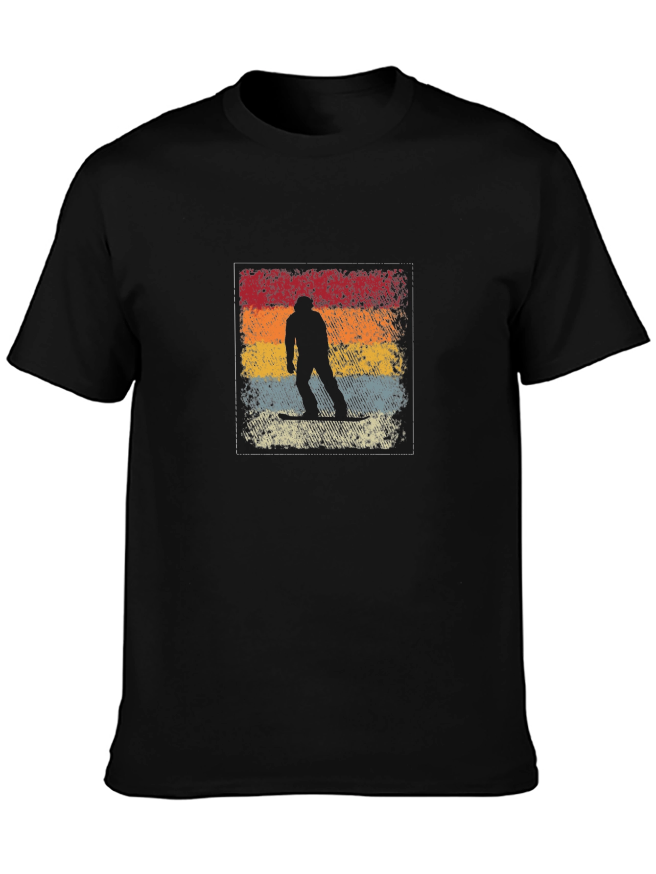 Retro Snowboarder Graphic Tee