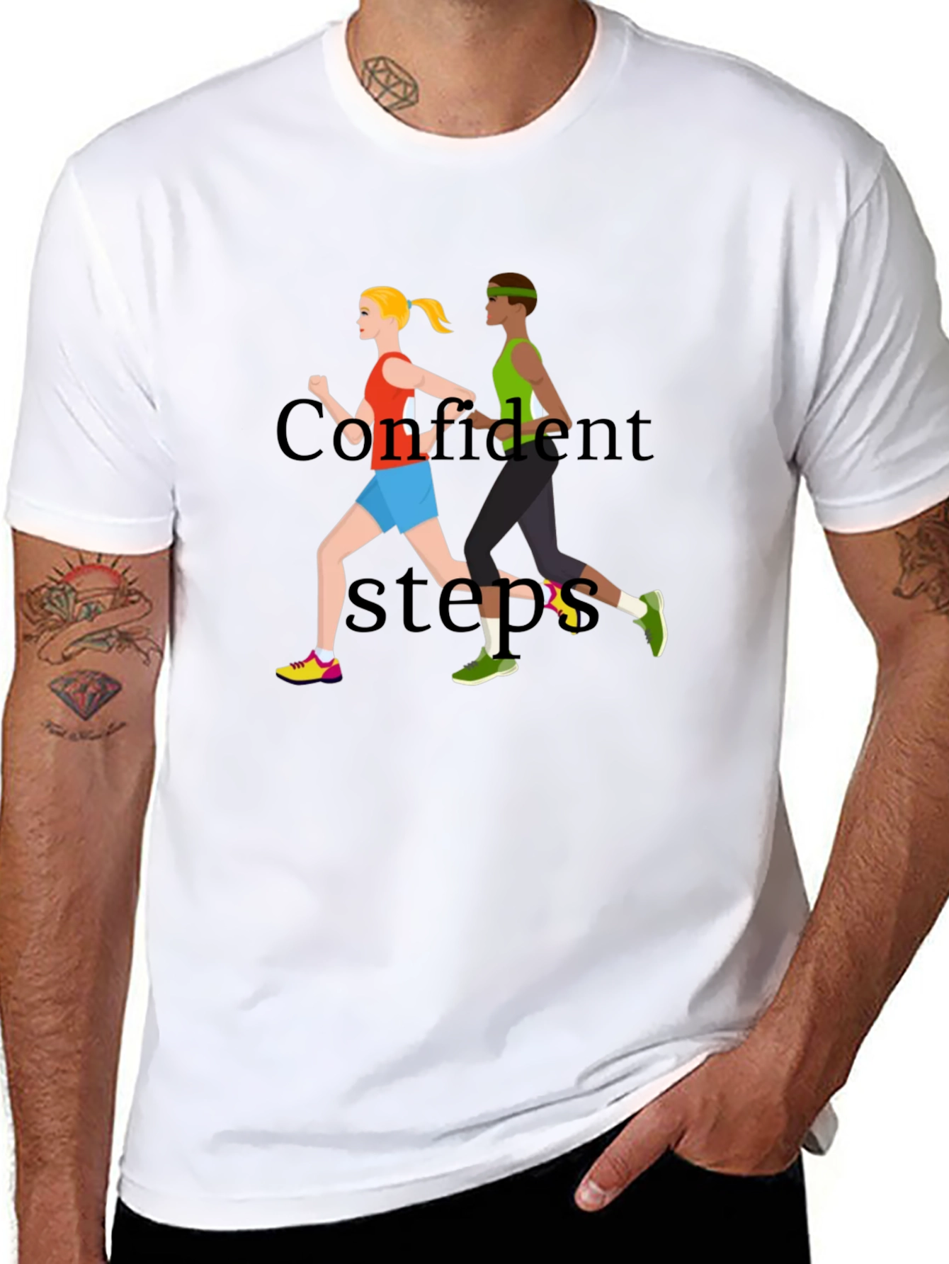 Running Buddies Black T-Shirt