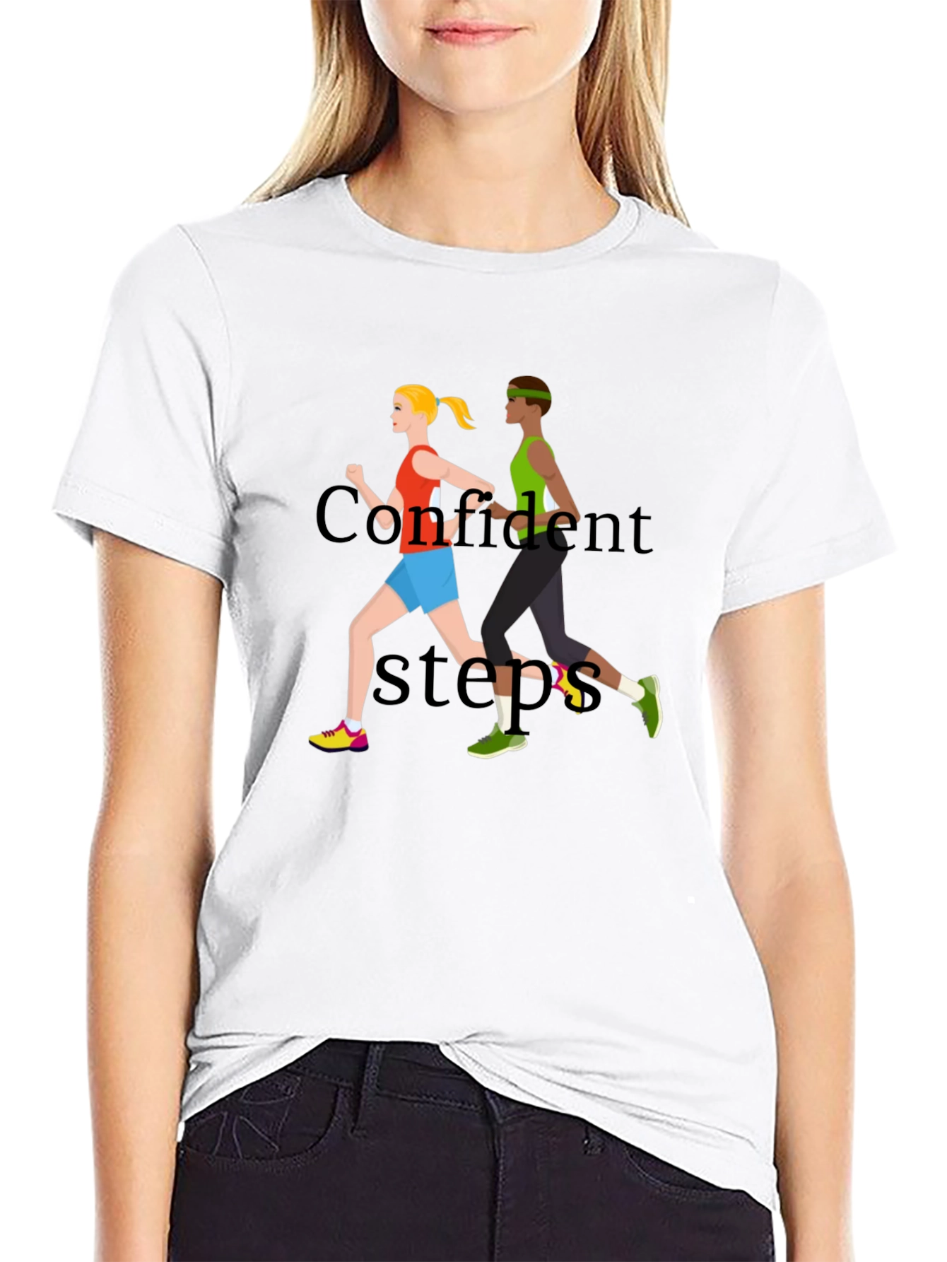 Running Buddies Black T-Shirt