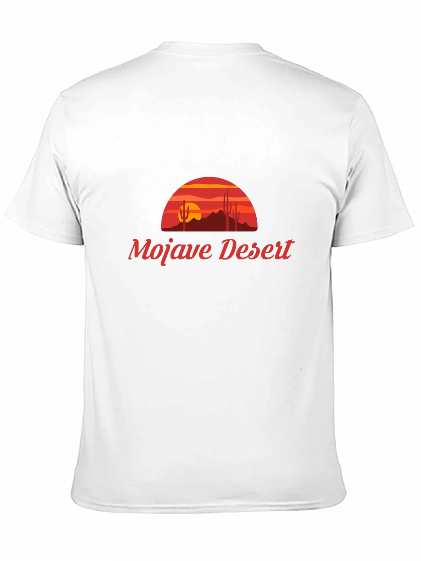 Mojave Desert Graphic T-Shirt - Black Cotton Tee