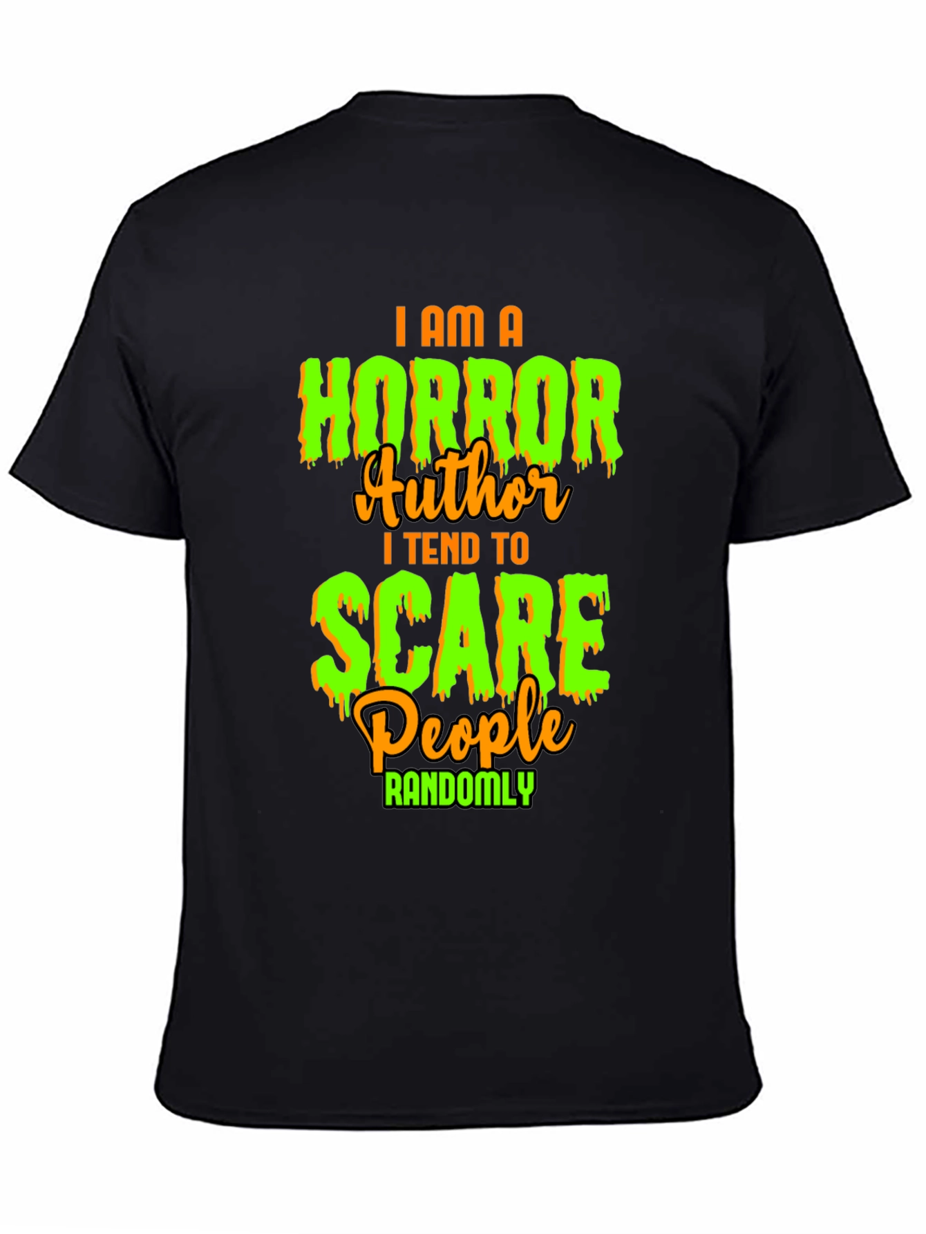 Horror Author Scary Halloween T-Shirt