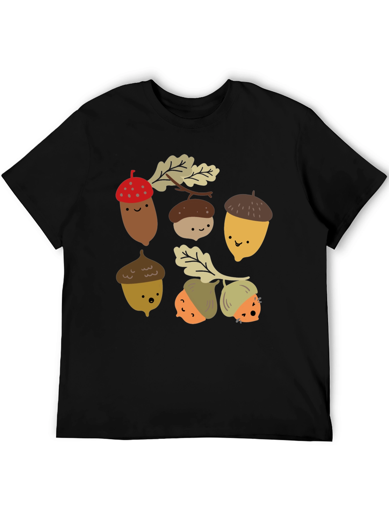 Cute Acorn Cartoon Graphic Tee
