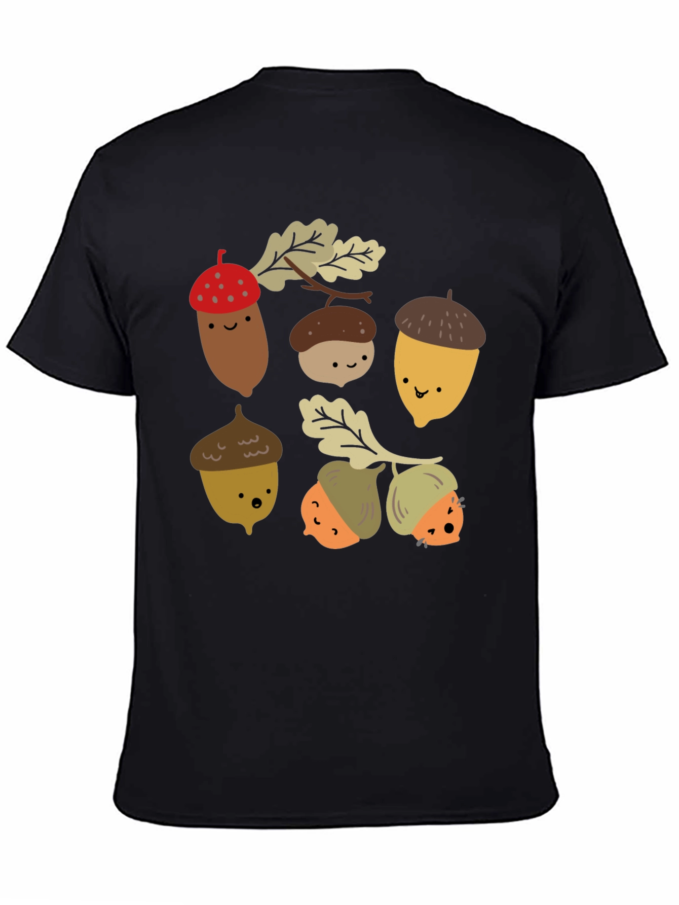 Cute Acorn Cartoon Graphic Tee