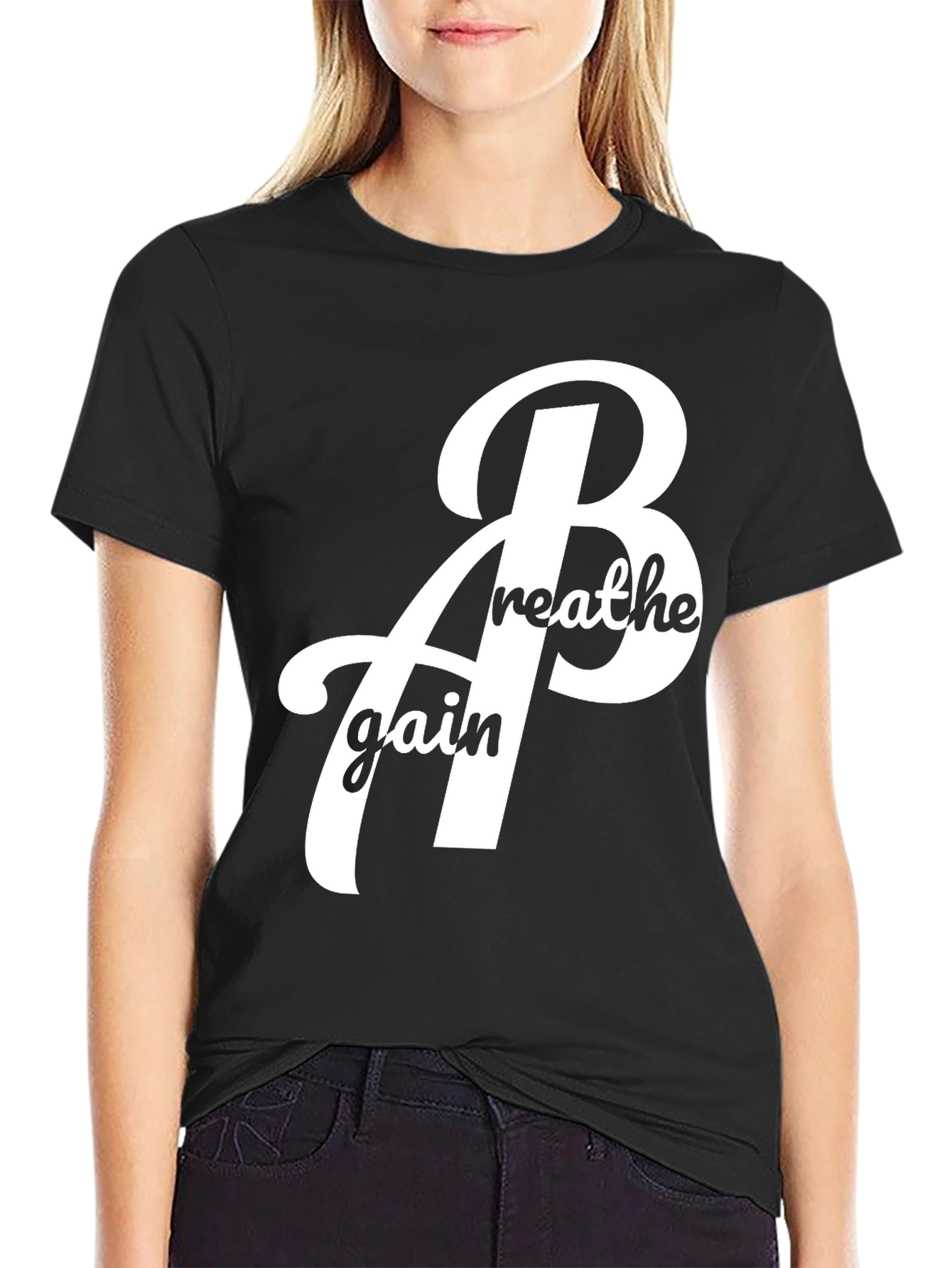 Breathe Again Graphic Tee - Stylish Comfort
