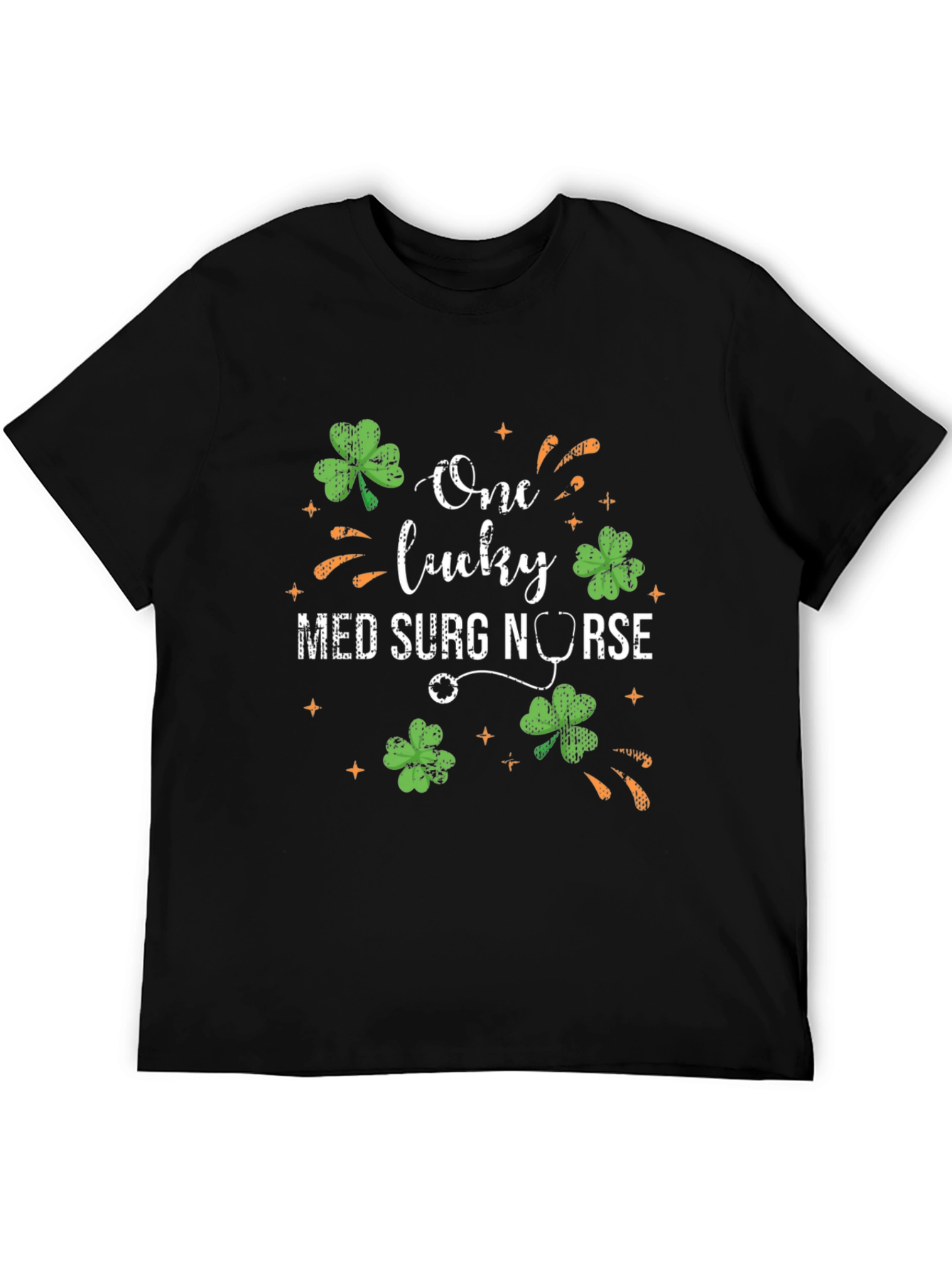 One Lucky Med Surg Nurse St. Patricks Day T-Shirt