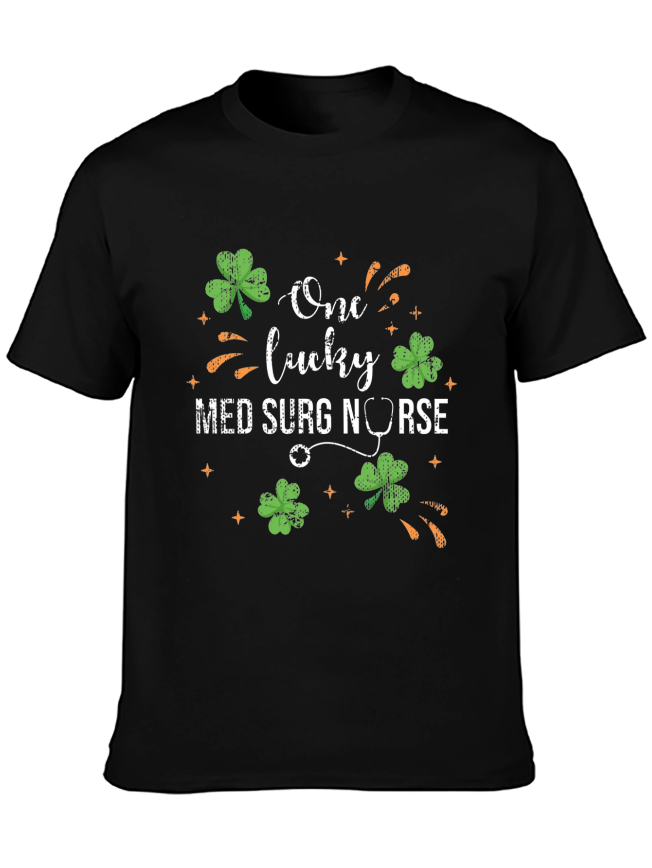 One Lucky Med Surg Nurse St. Patricks Day T-Shirt
