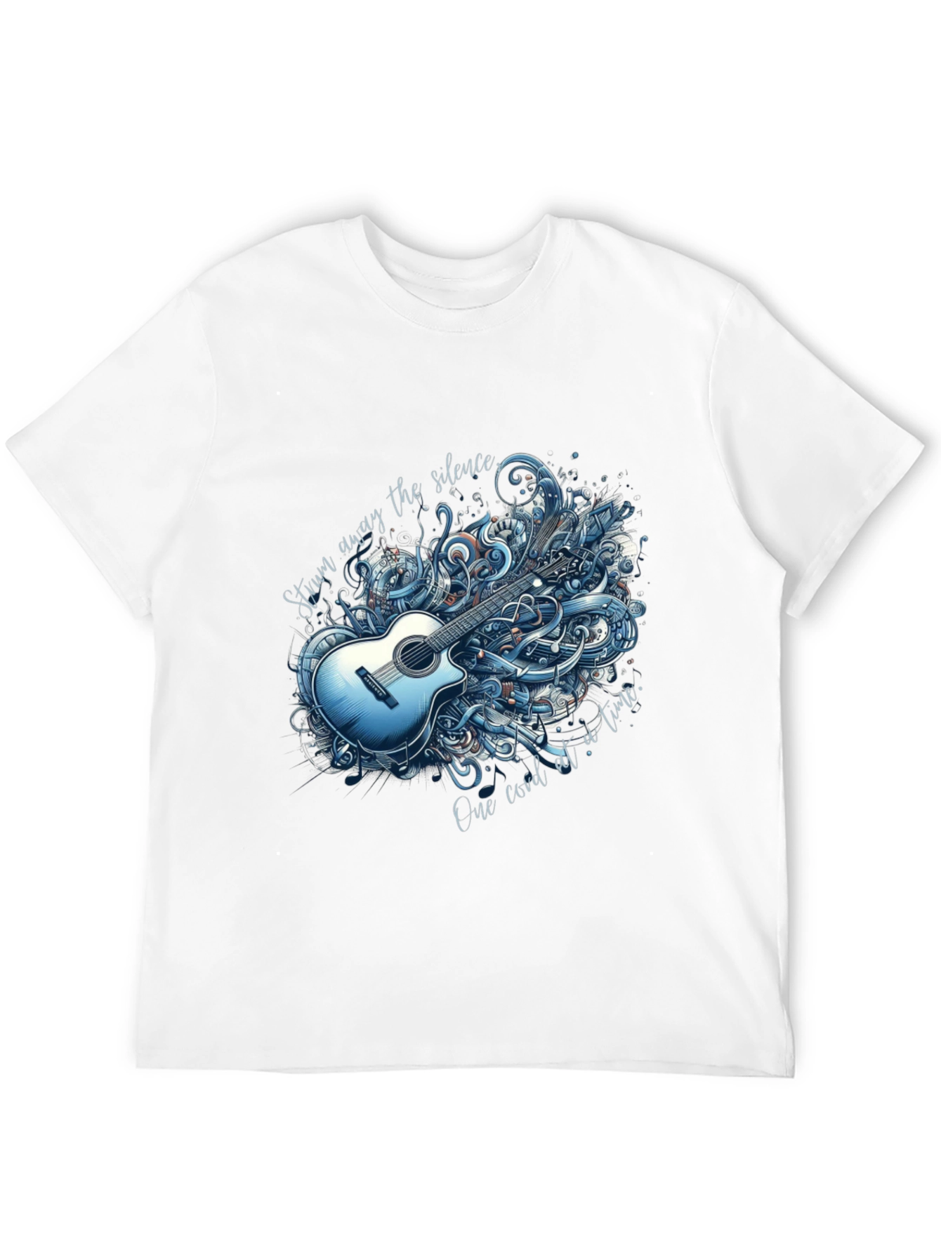 Acoustic Guitar Graphic T-Shirt