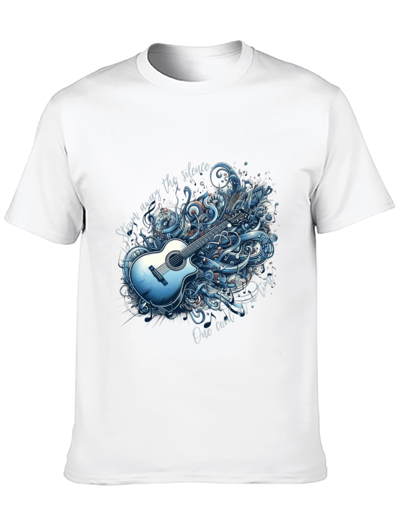 Acoustic Guitar Graphic T-Shirt