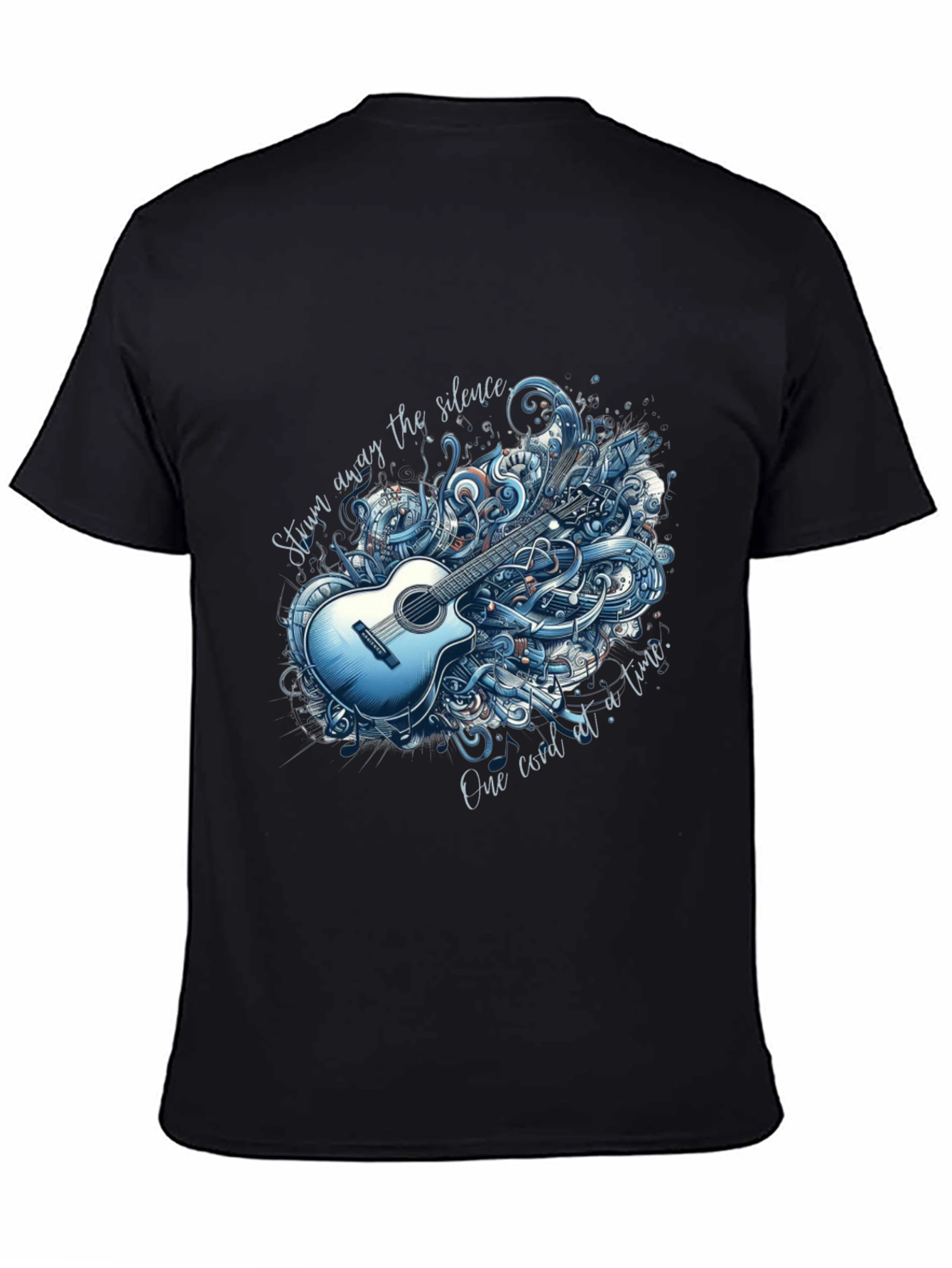 Acoustic Guitar Graphic T-Shirt