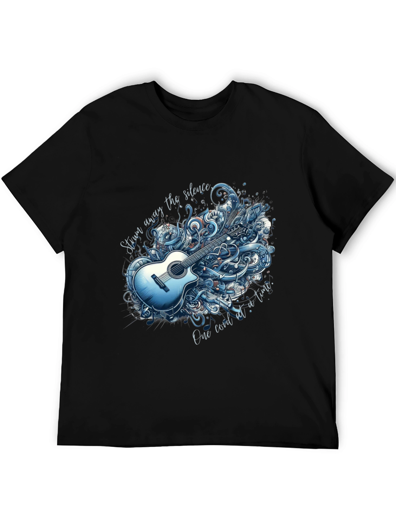 Acoustic Guitar Graphic T-Shirt