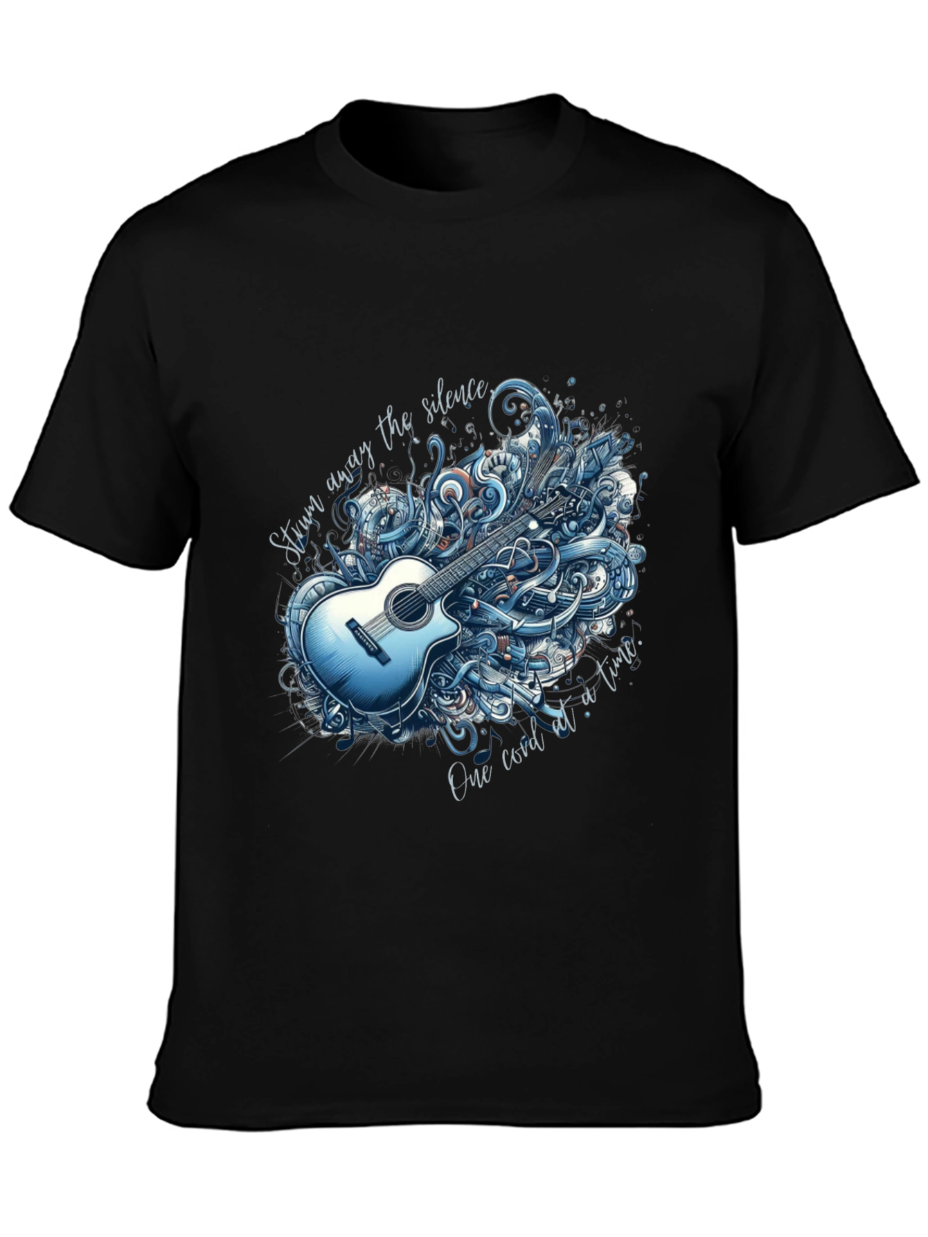 Acoustic Guitar Graphic T-Shirt