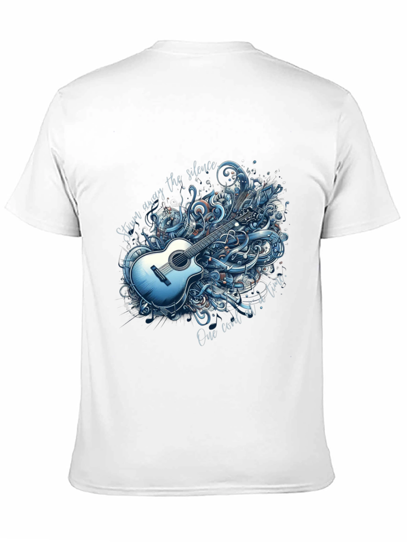 Acoustic Guitar Graphic T-Shirt