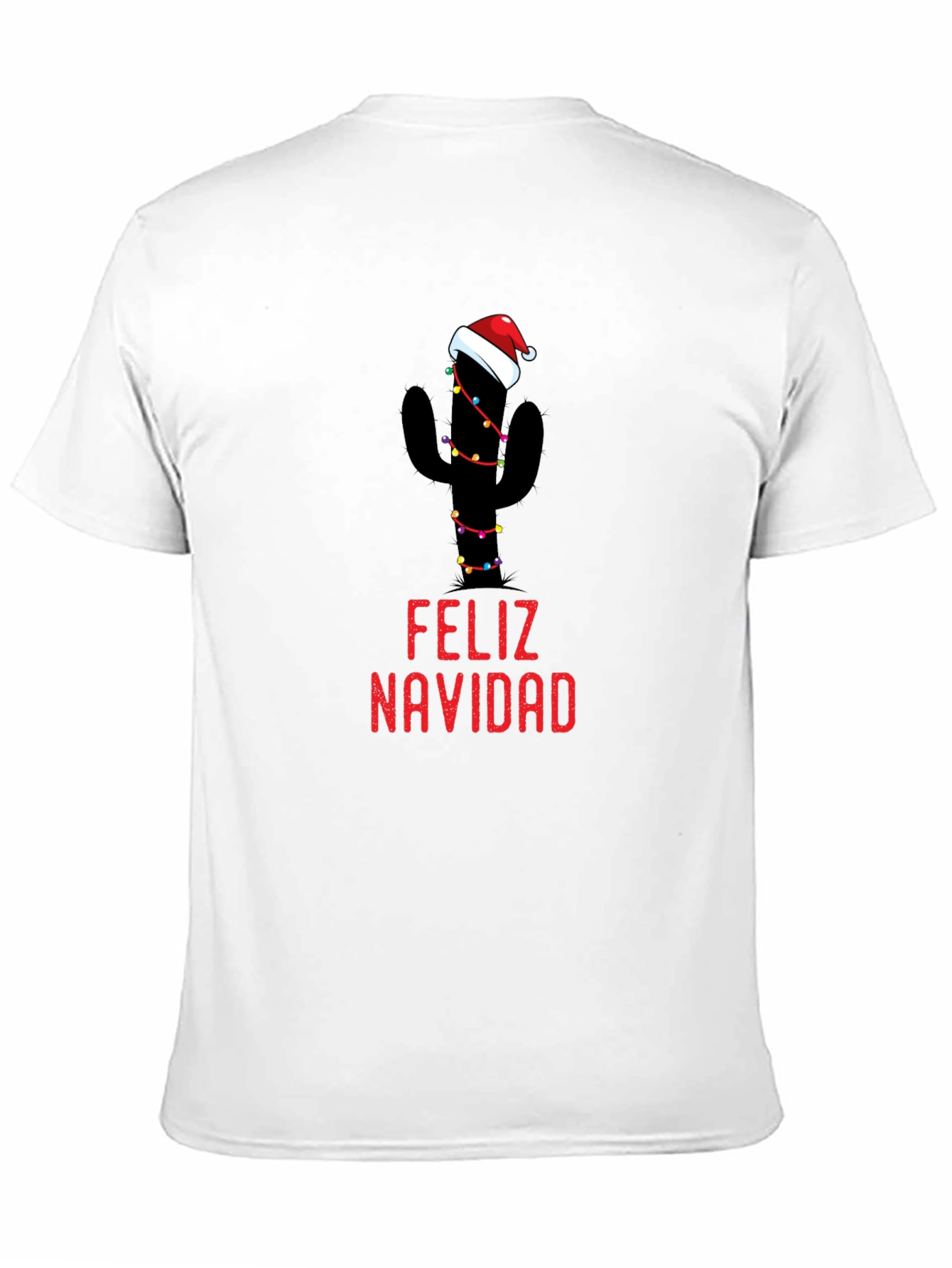 Feliz Navidad Cactus Christmas T-Shirt