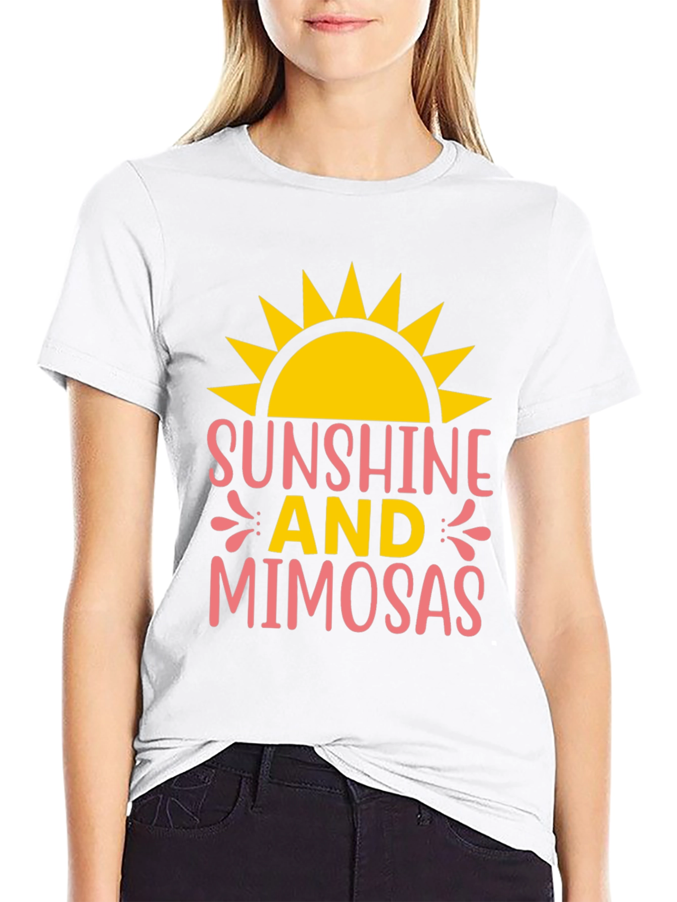 Sunshine and Mimosas Graphic T-Shirt