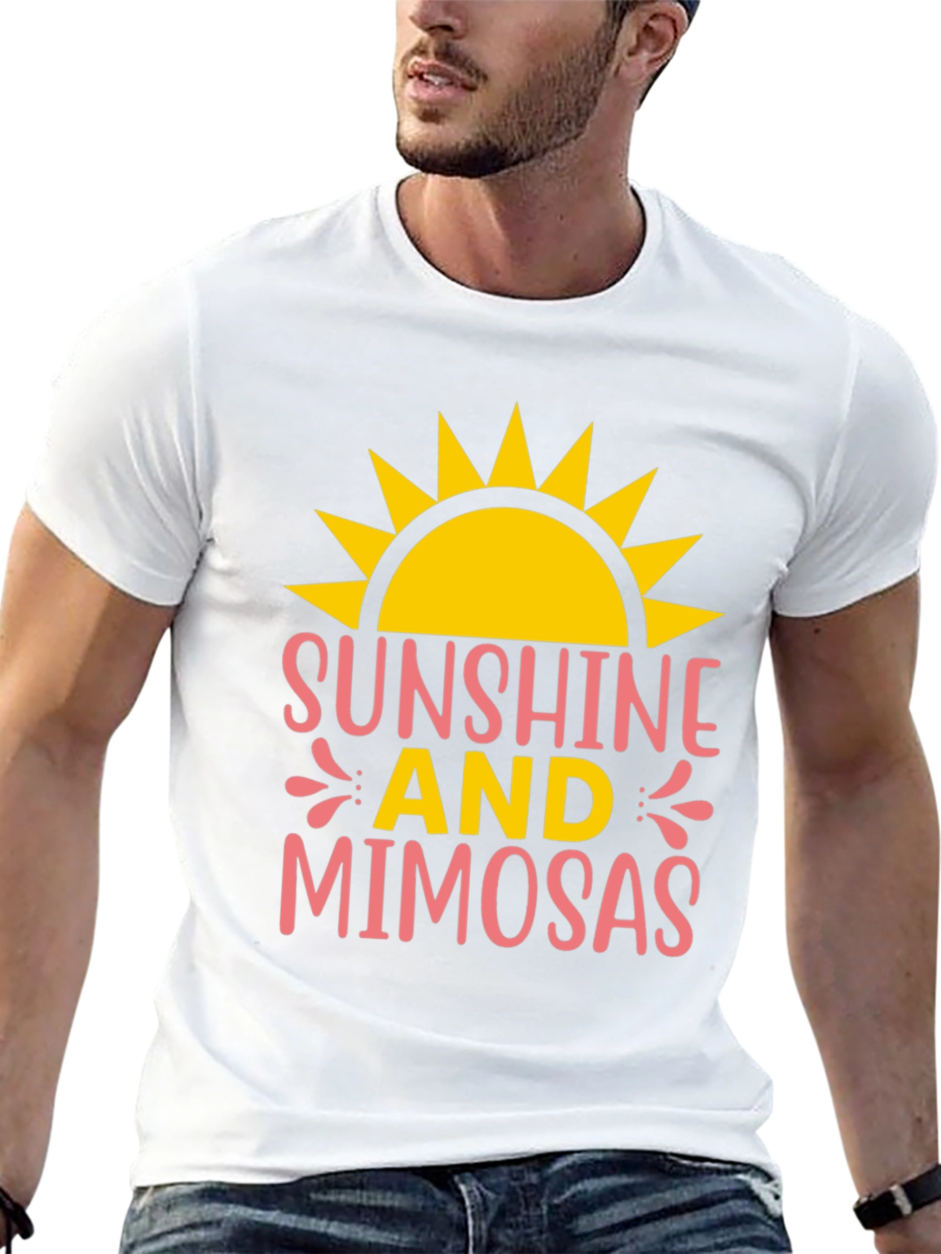 Sunshine and Mimosas Graphic T-Shirt