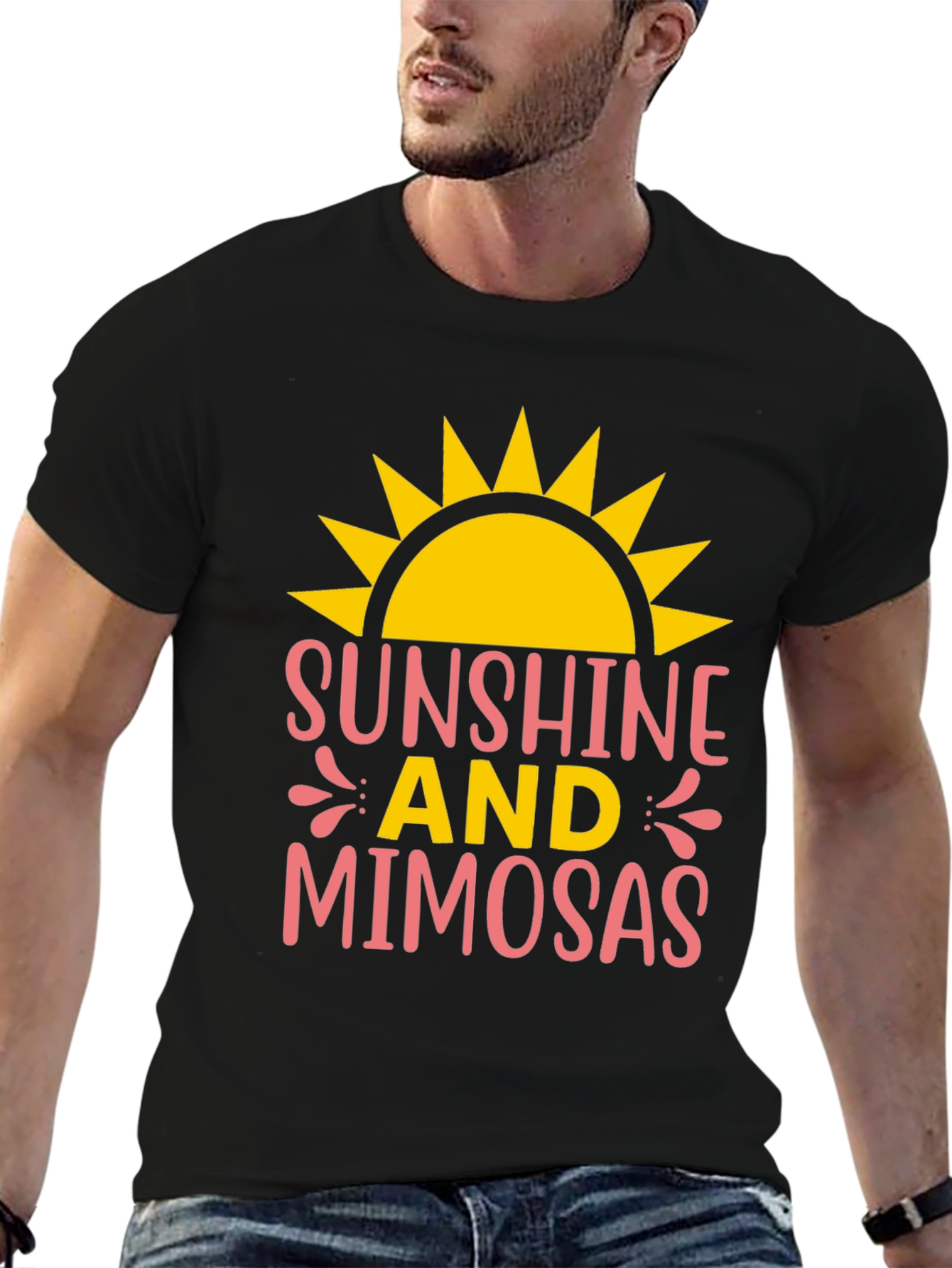 Sunshine and Mimosas Graphic T-Shirt
