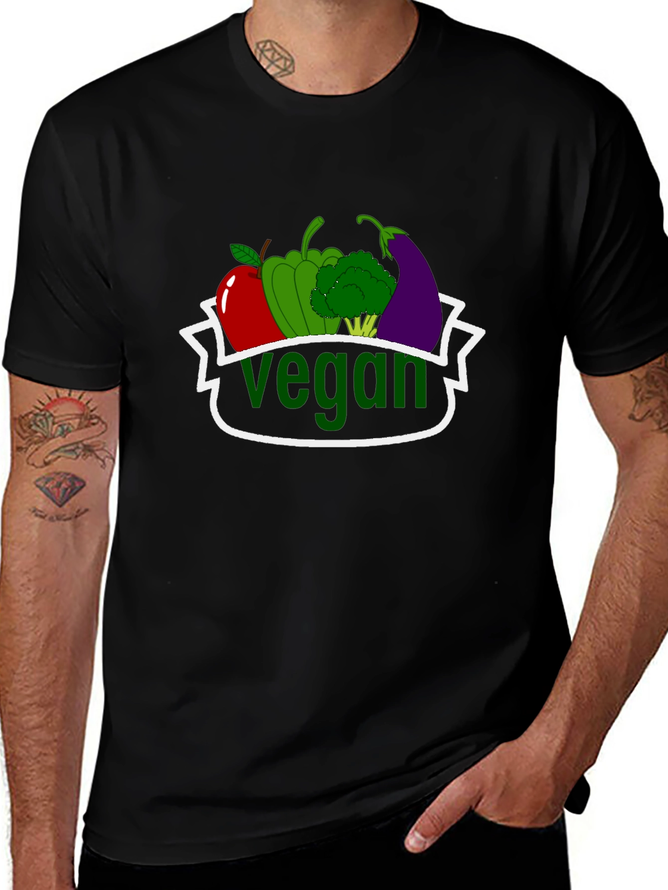 Vegan T-Shirt: Eat Your Vegetables!