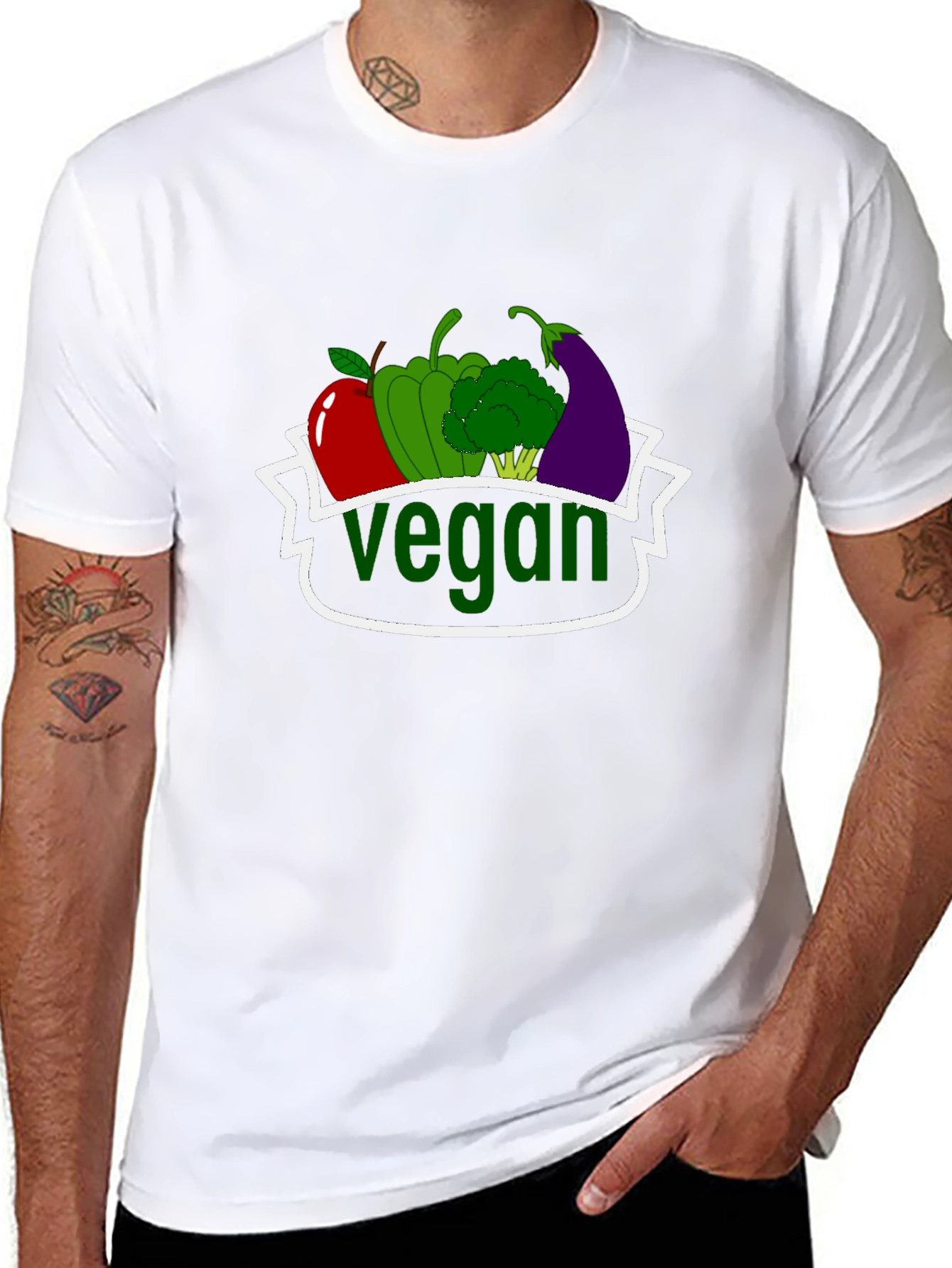 Vegan T-Shirt: Eat Your Vegetables!