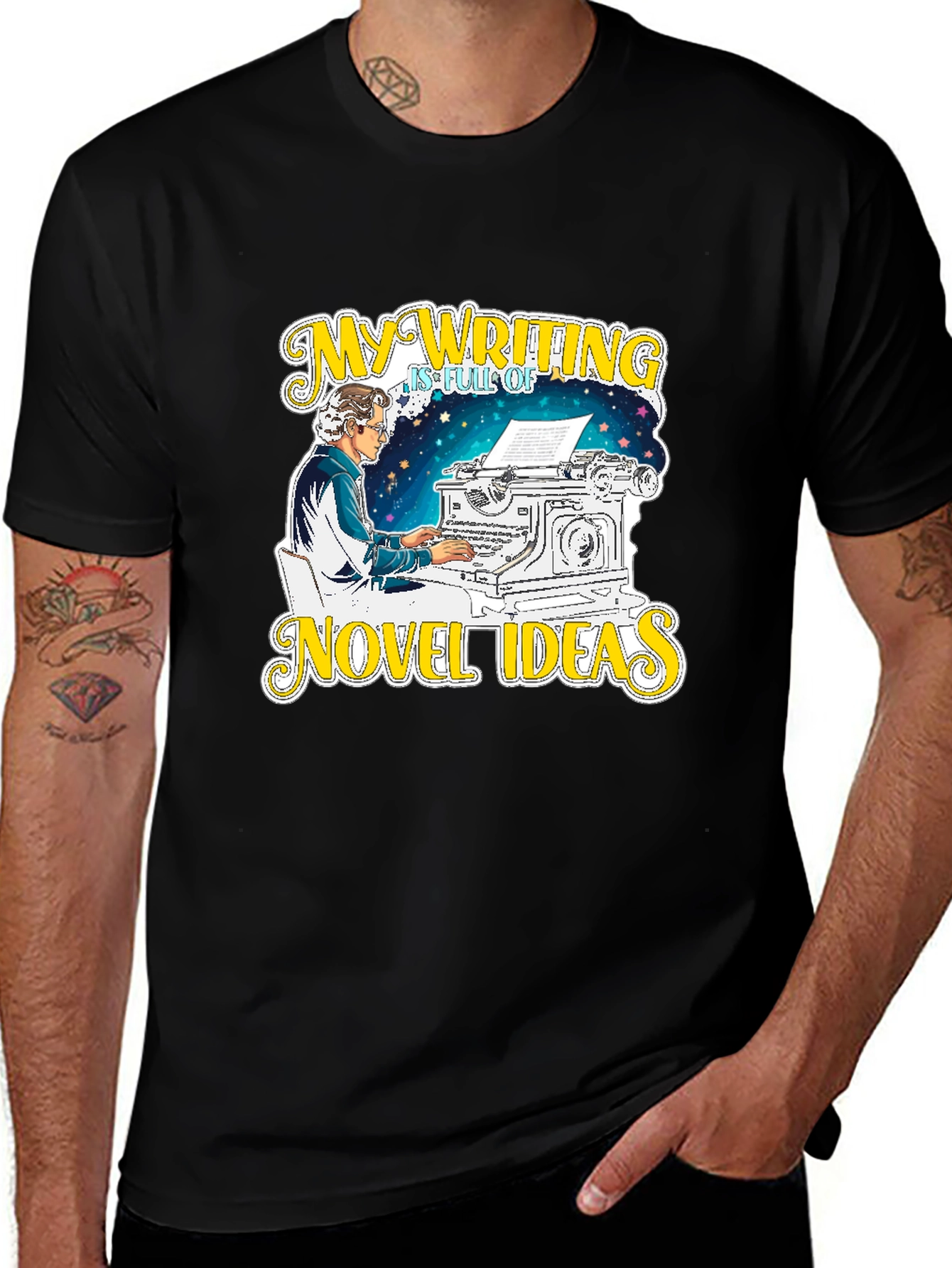 Writers Novel Ideas Graphic Tee
