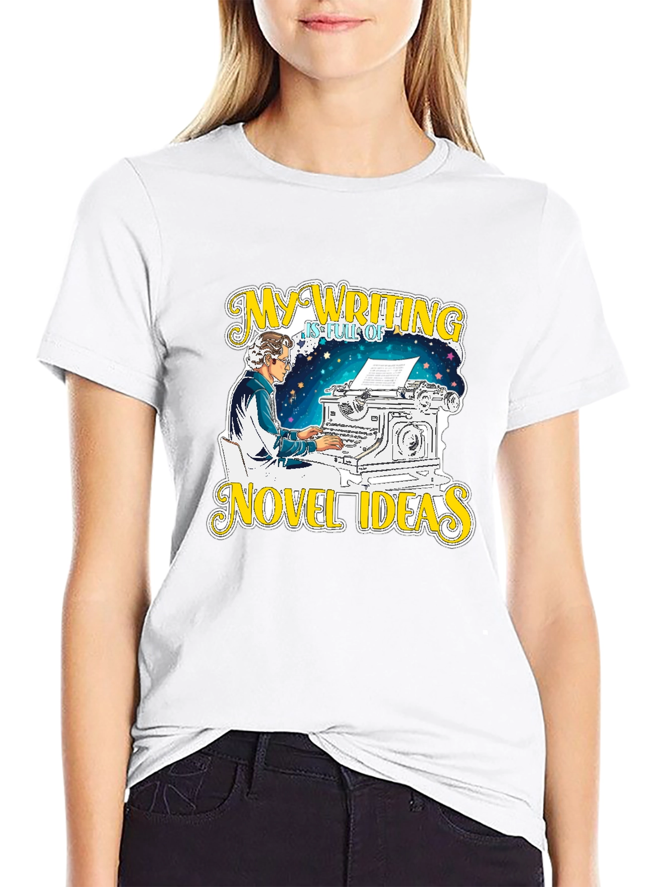 Writers Novel Ideas Graphic Tee