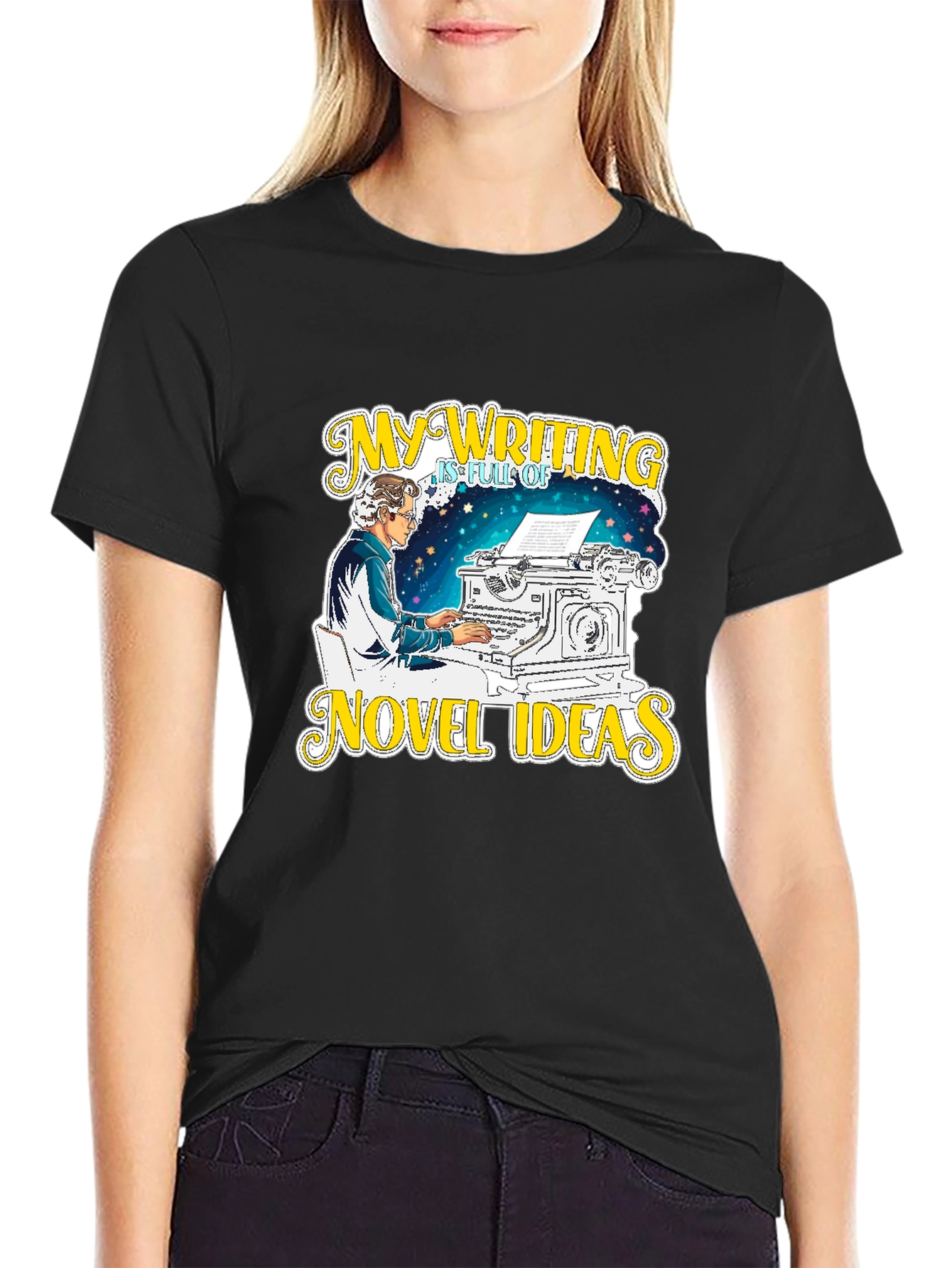 Writers Novel Ideas Graphic Tee