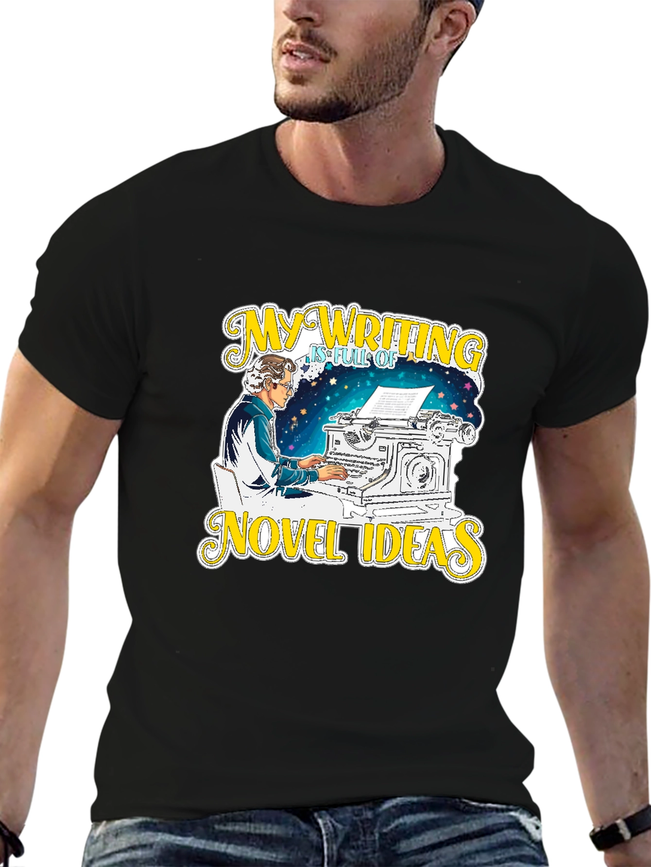 Writers Novel Ideas Graphic Tee