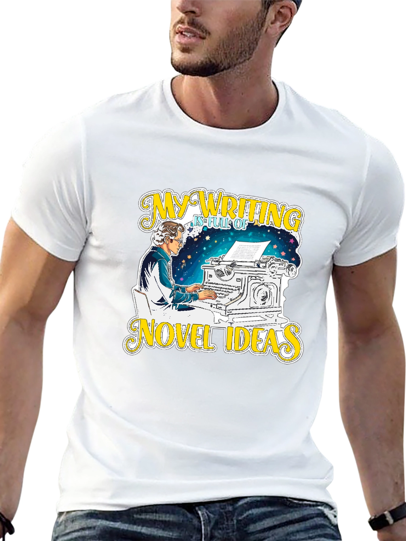 Writers Novel Ideas Graphic Tee