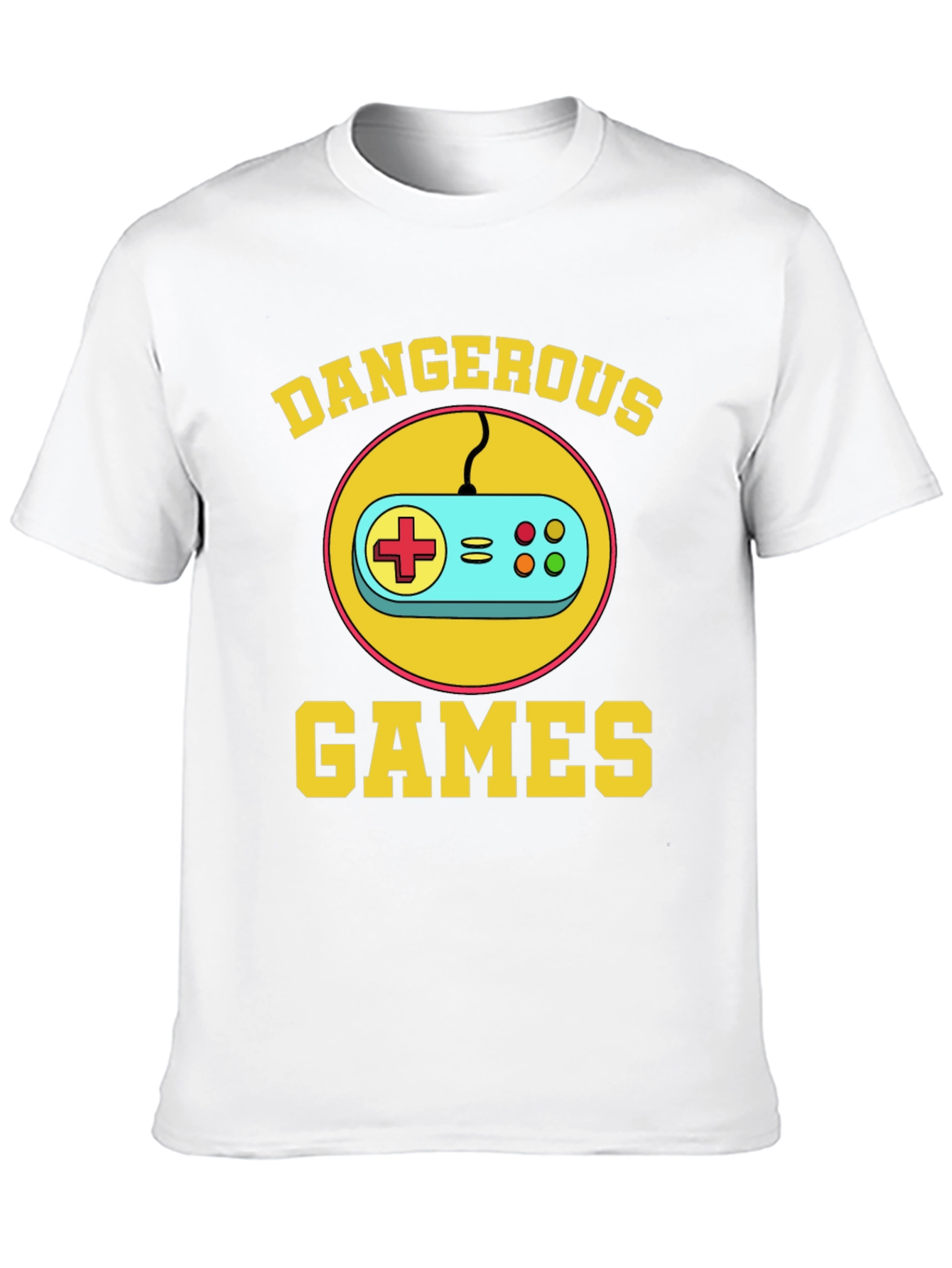 Dangerous Games Retro Controller Black T-Shirt