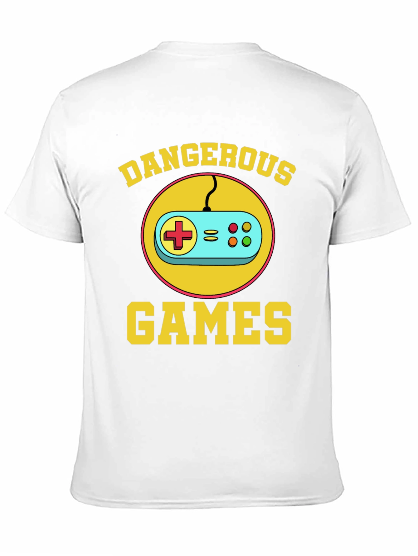 Dangerous Games Retro Controller Black T-Shirt