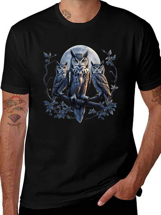 Owl Moon T-Shirt - Graphic Tee