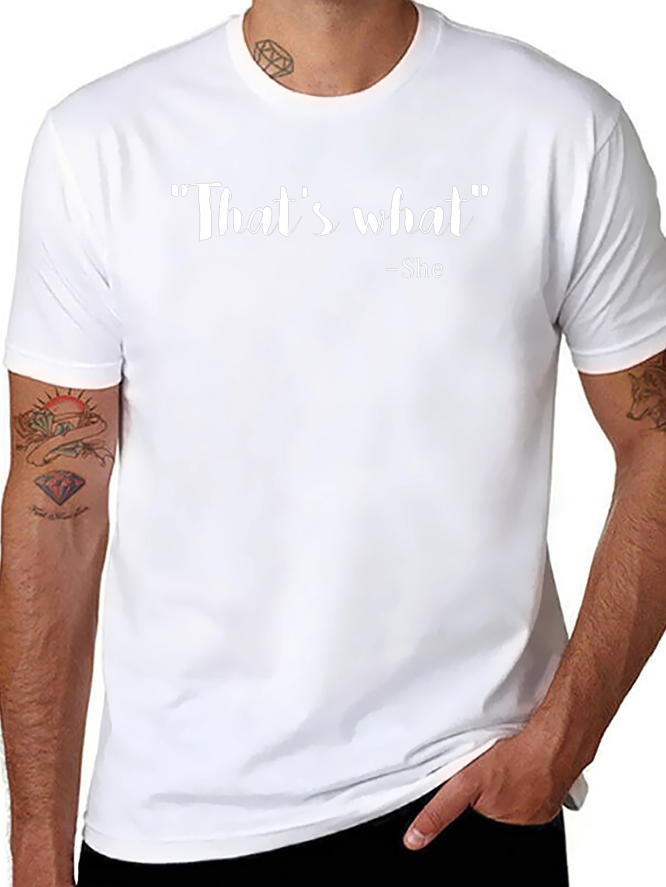 Thats What She Said Black T-Shirt