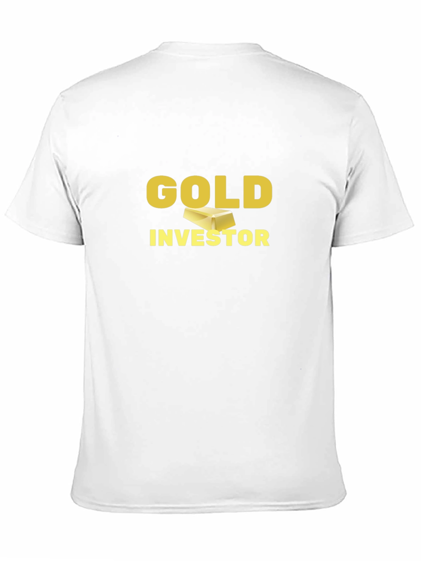 Gold Investor T-Shirt - Bullion Design