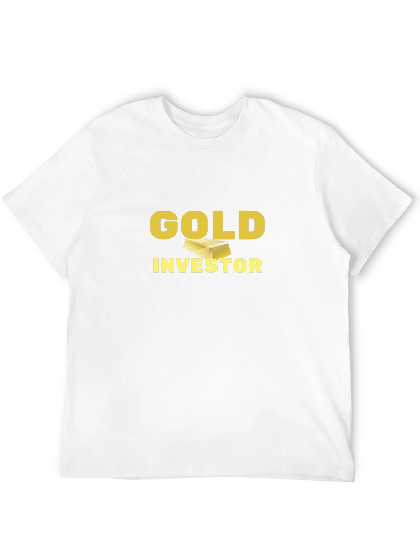 Gold Investor T-Shirt - Bullion Design