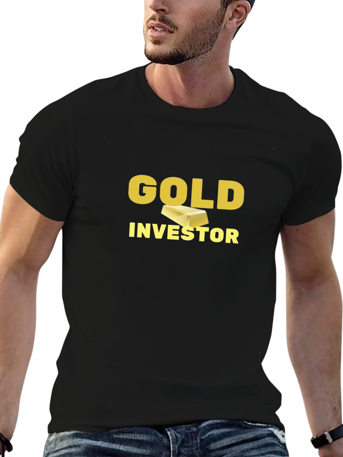 Gold Investor T-Shirt - Bullion Design