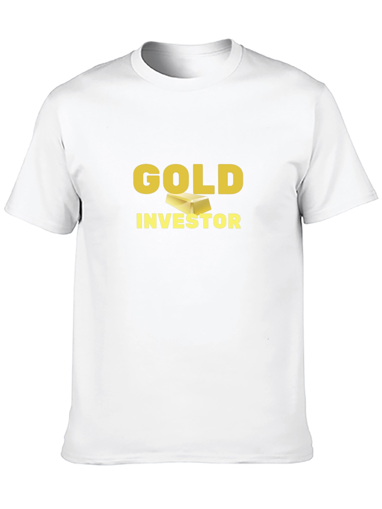 Gold Investor T-Shirt - Bullion Design